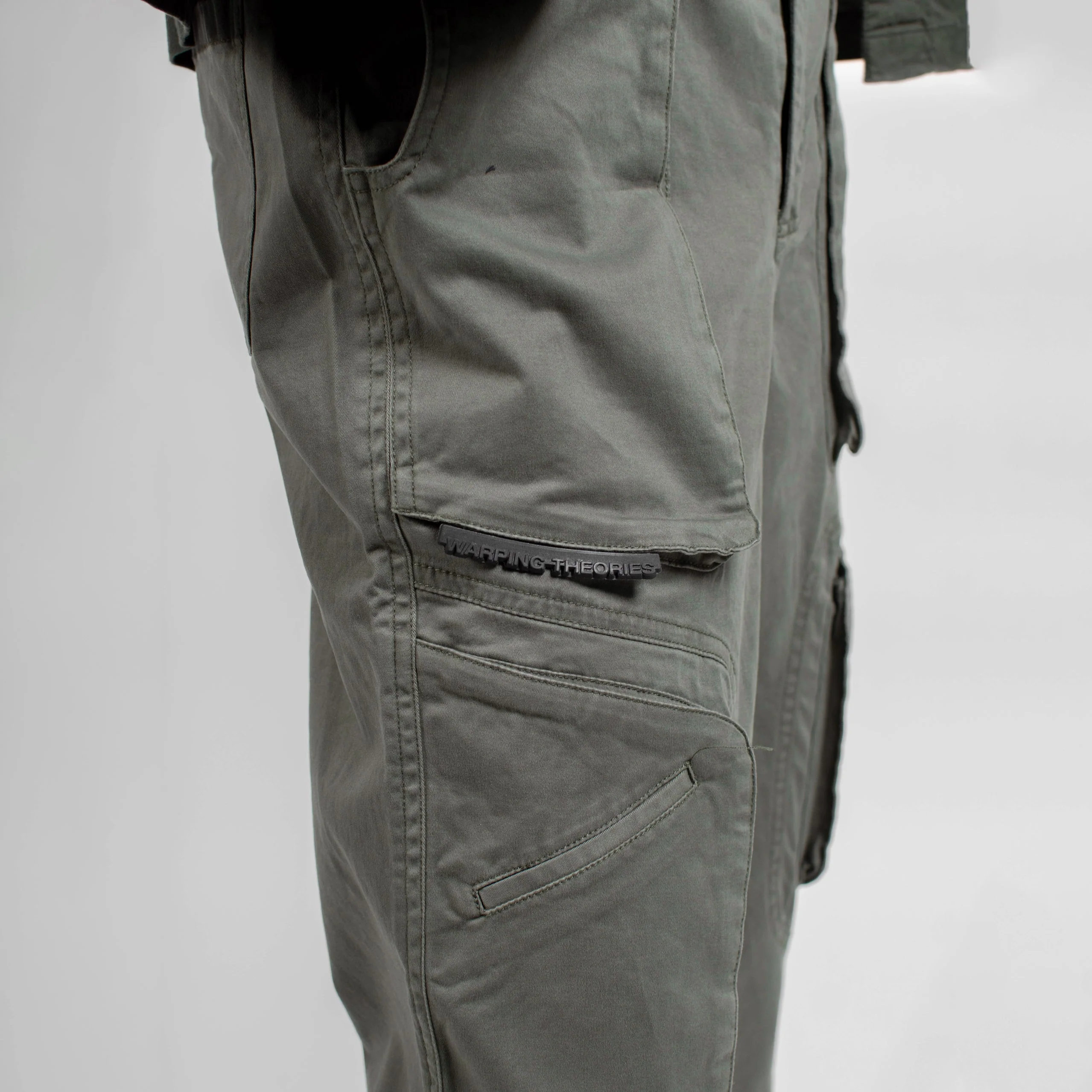 BIKER PANTS - SULPHUR GREEN - Image 4