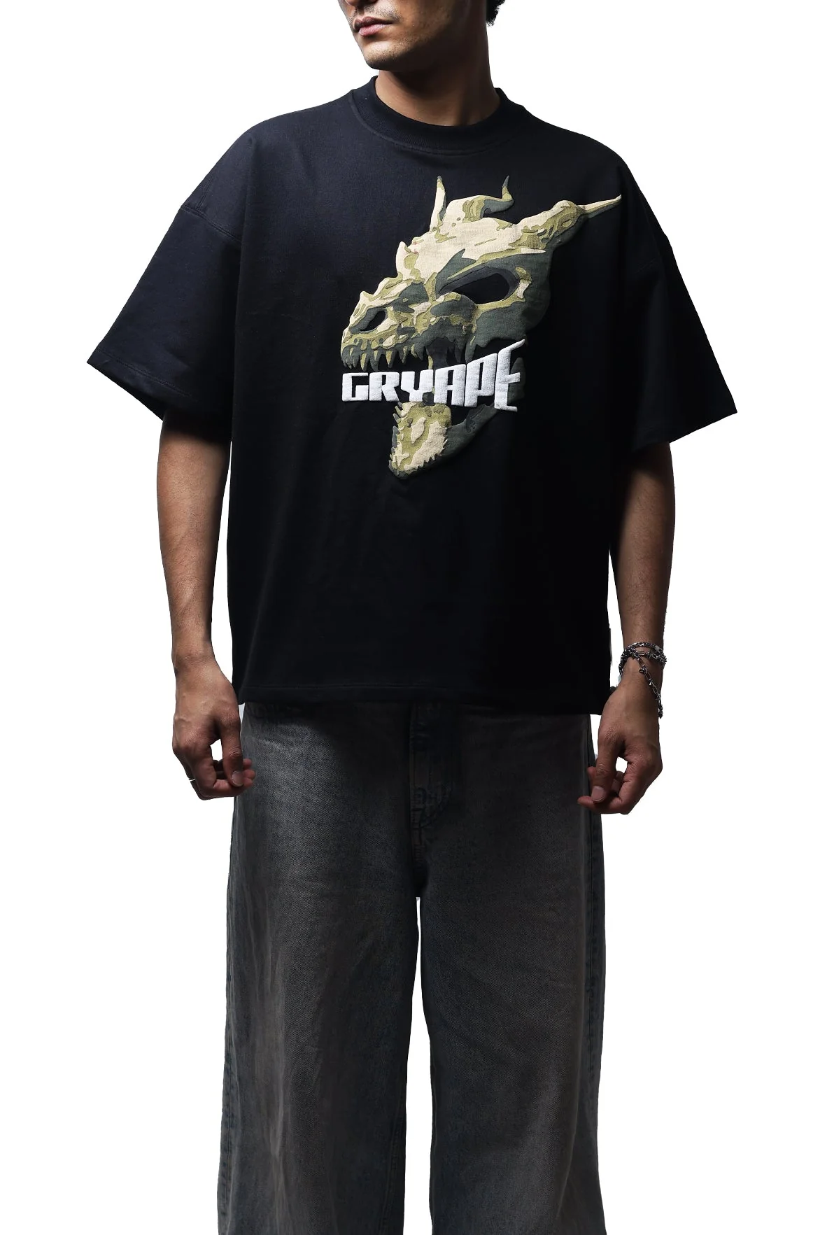BLACK DRGN02 T-SHIRT - Image 3