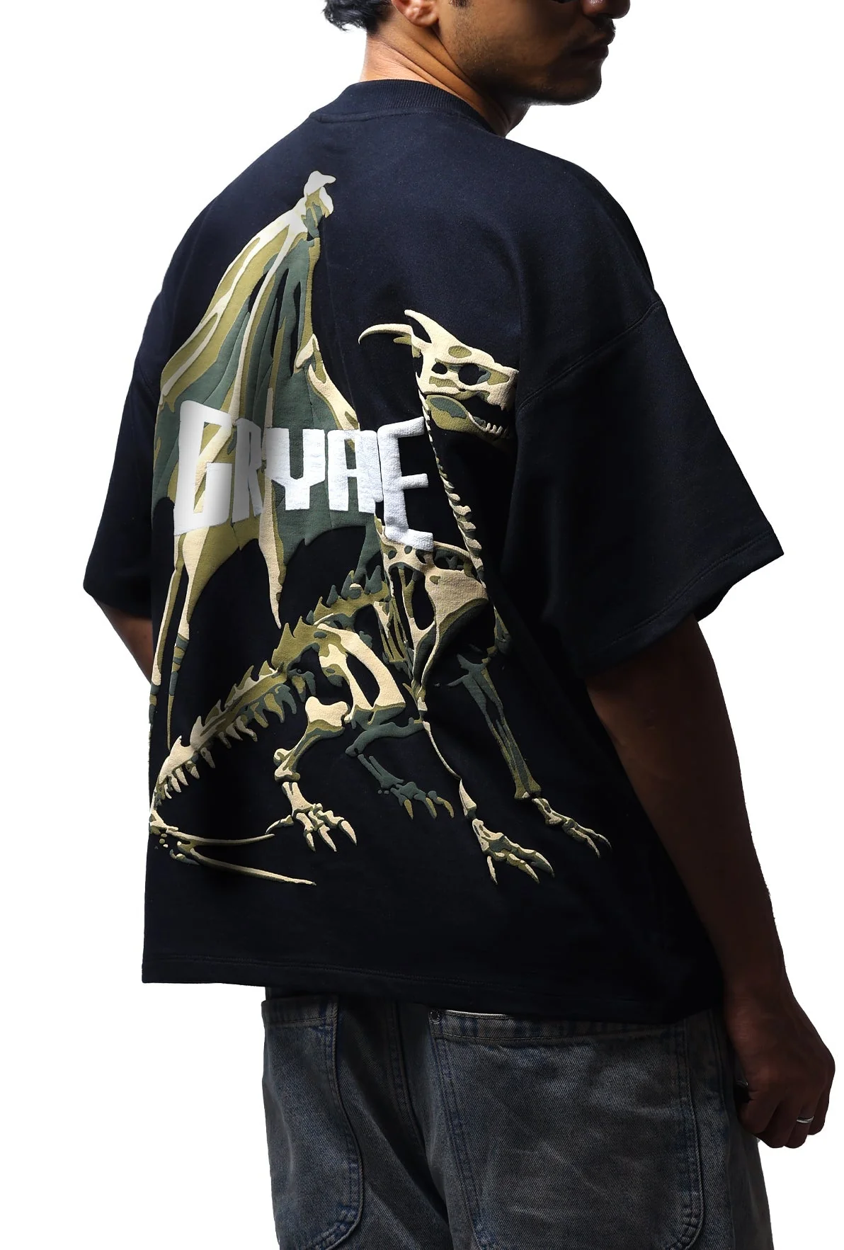 BLACK DRGN02 T-SHIRT - Image 4