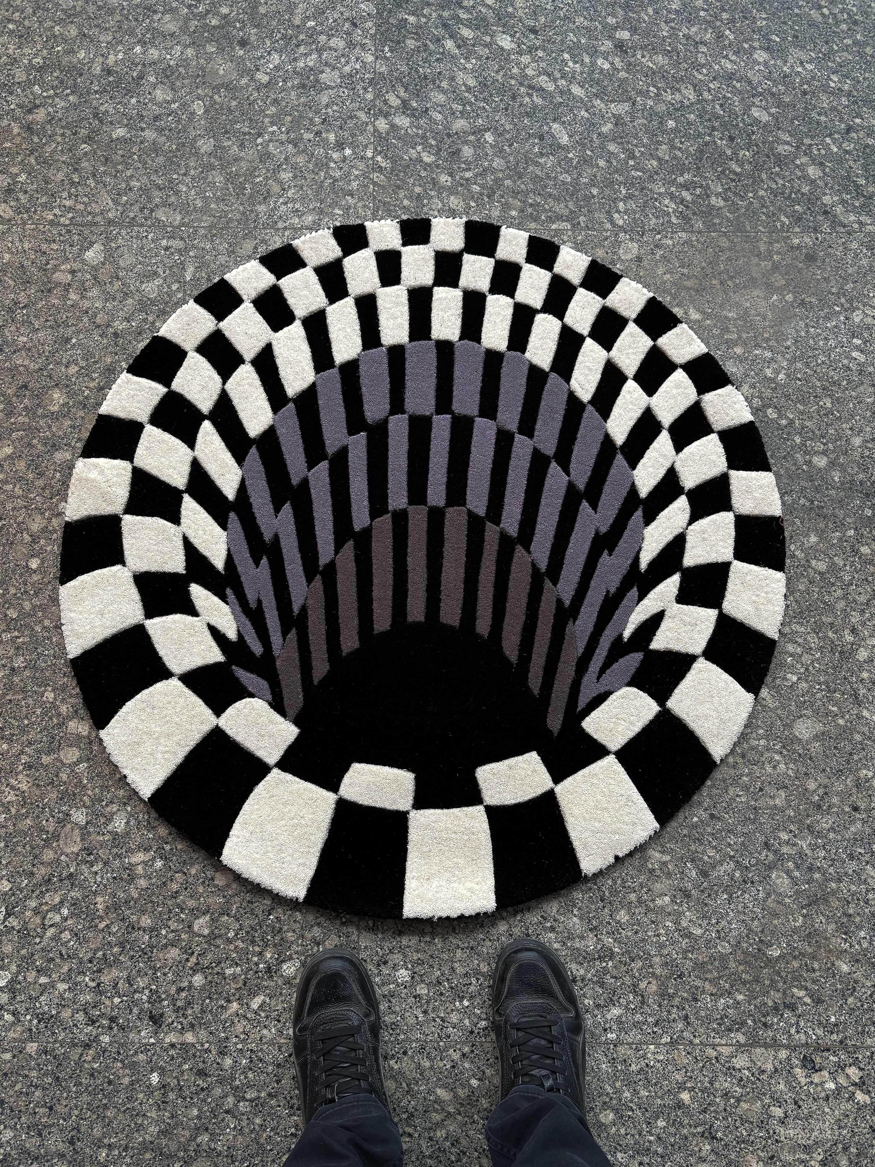Black Hole Tufted Custom Rug - Image 2
