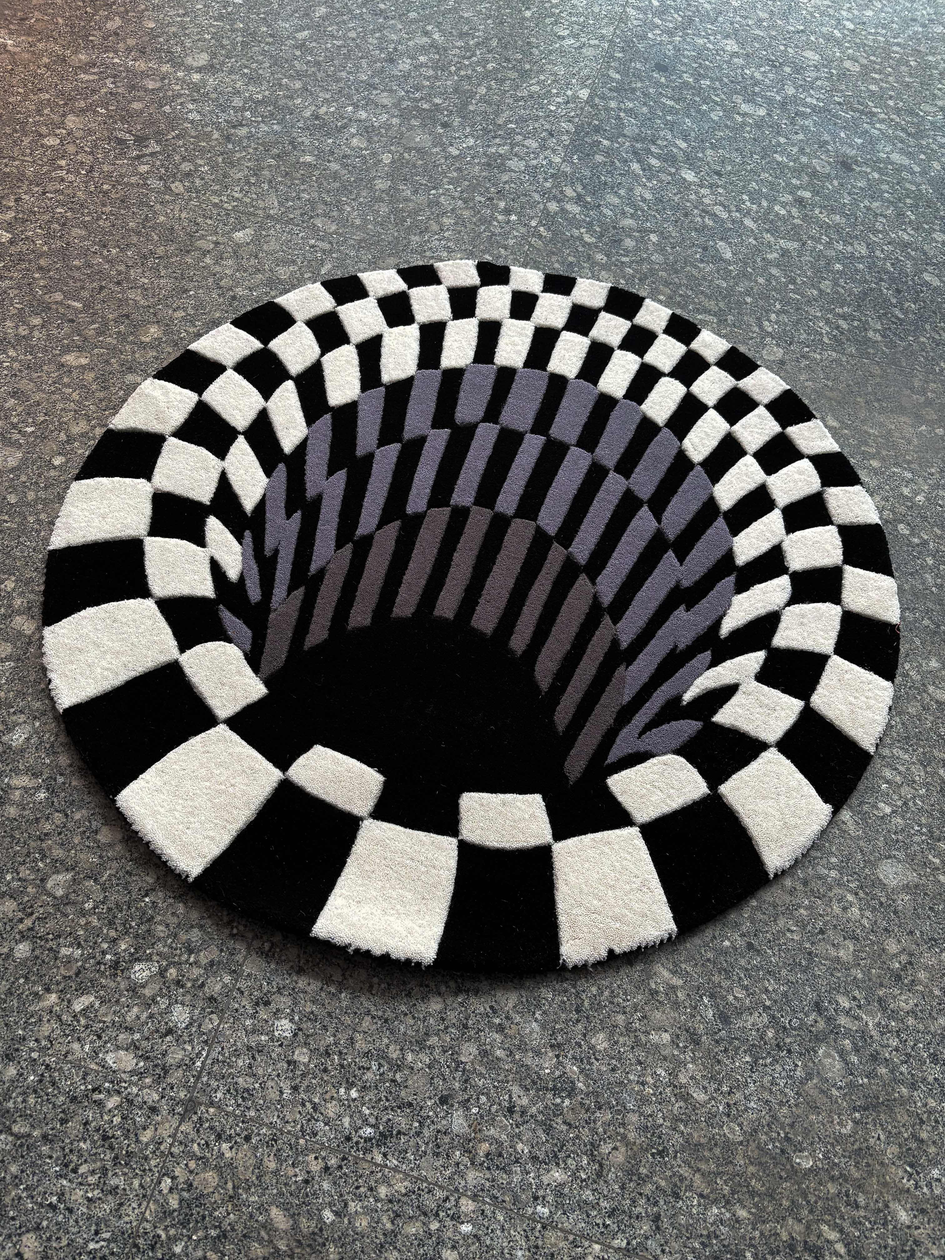 Black Hole Tufted Custom Rug - Image 4