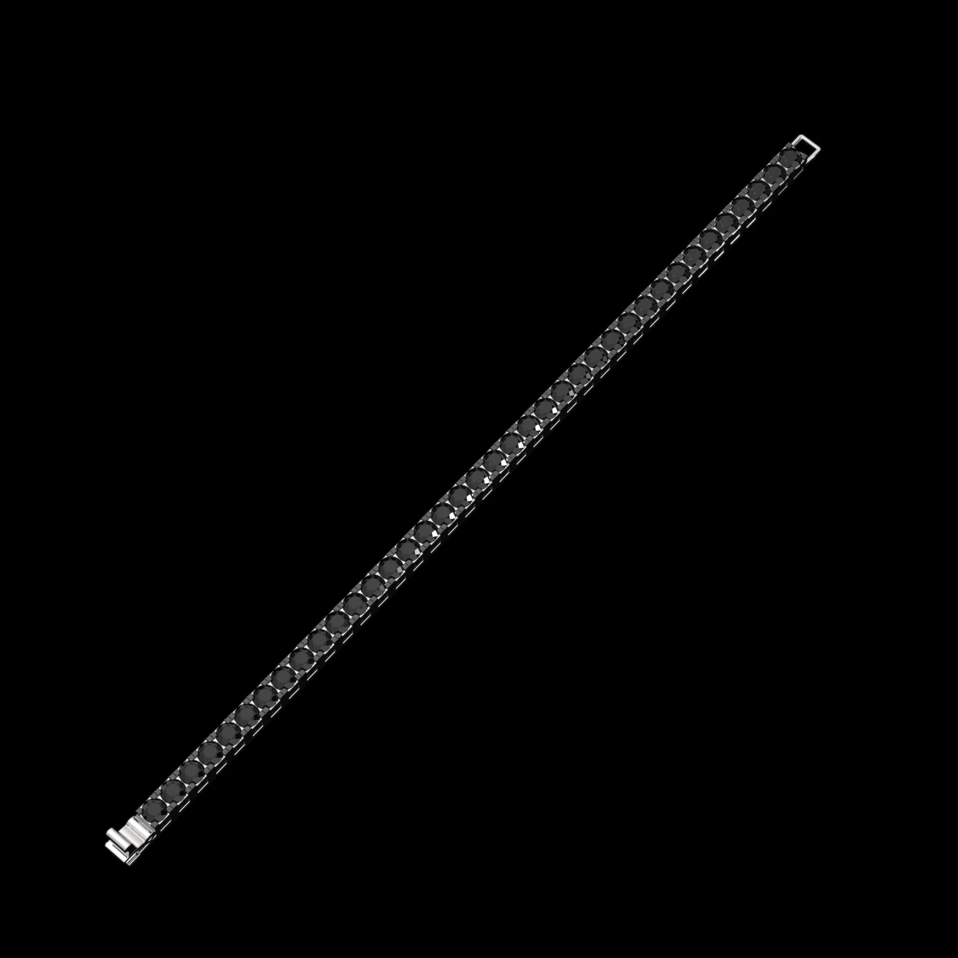 BLACK MINIDIAMOND BRACELET - Image 3