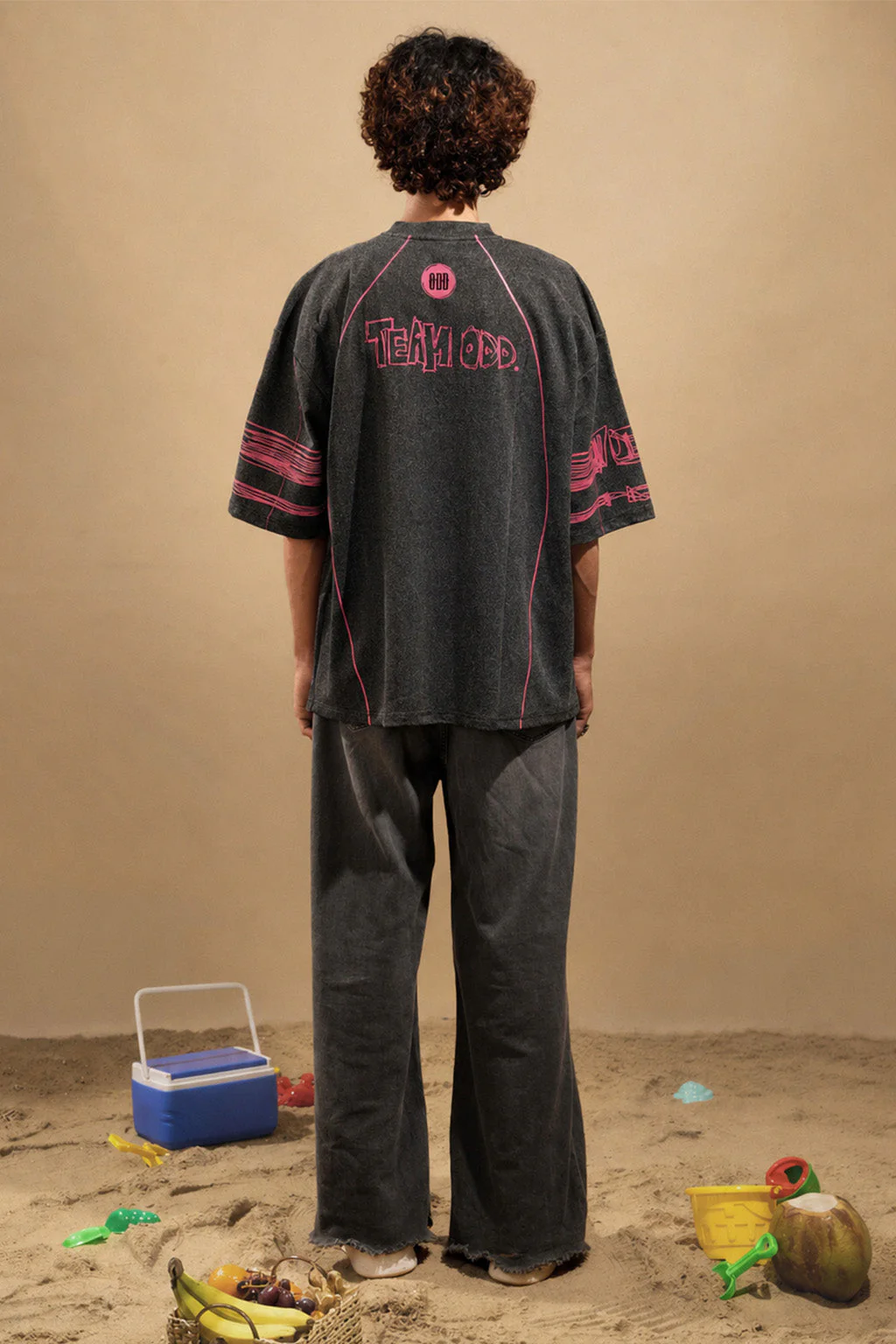 Black-Red Jersey Tshirt - Image 5