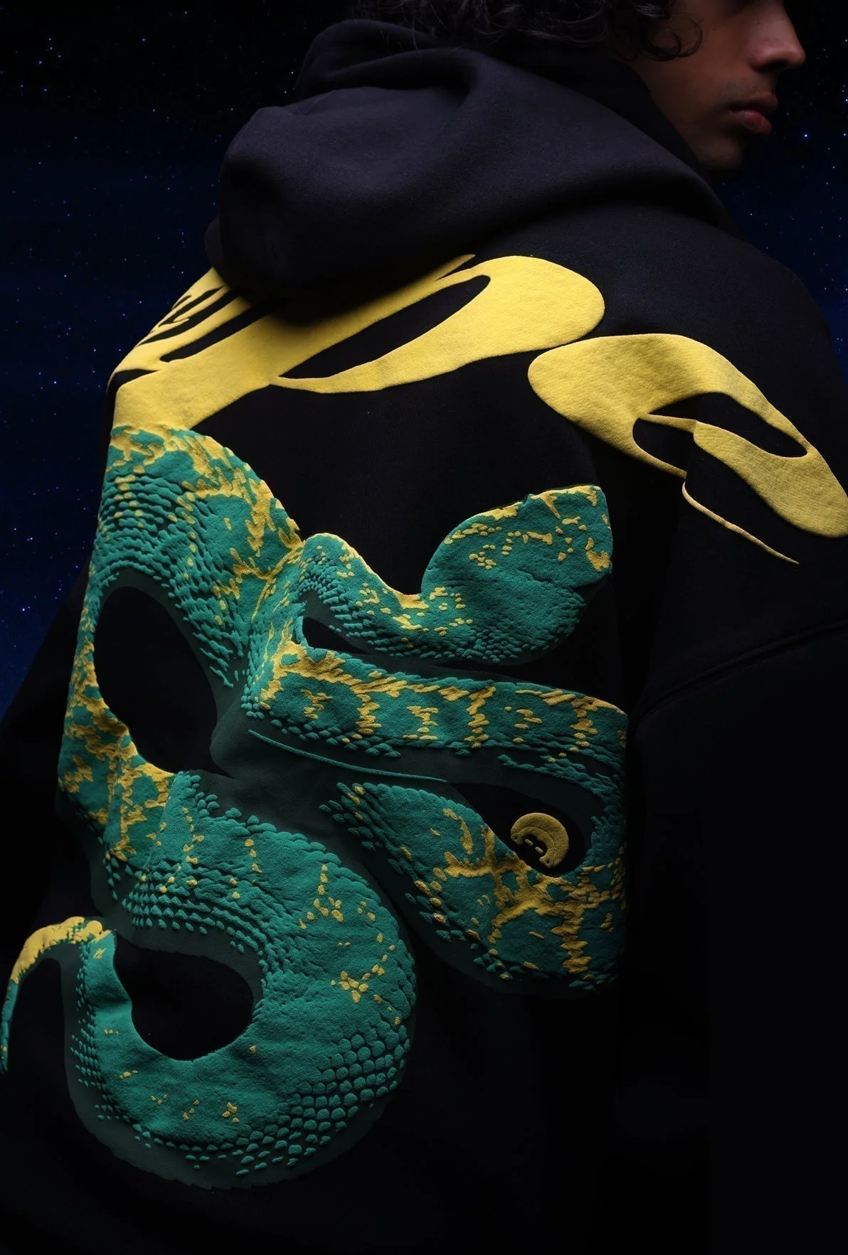 BLACK SHADOW VIPER HOODIE - Image 7