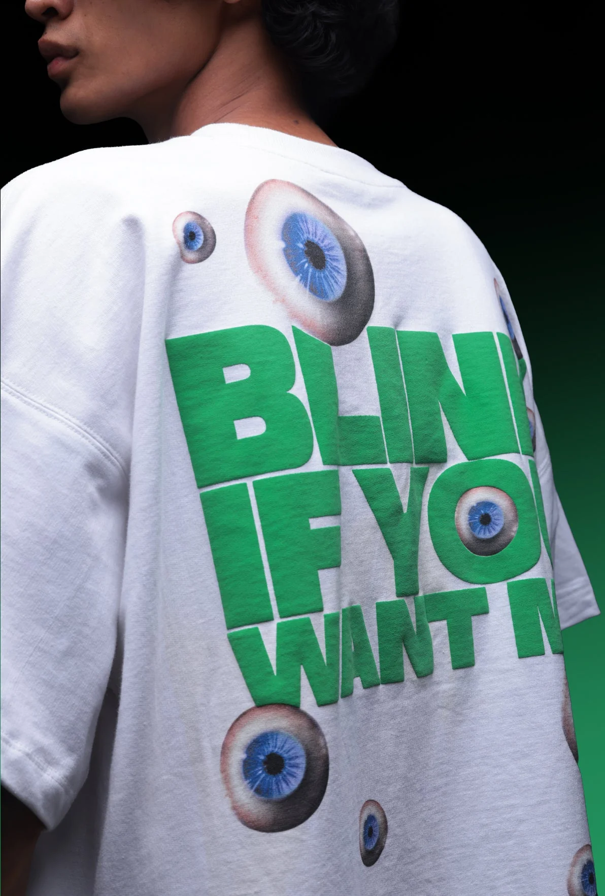 BLINK T-SHIRT (BLUE EYES) - Image 2