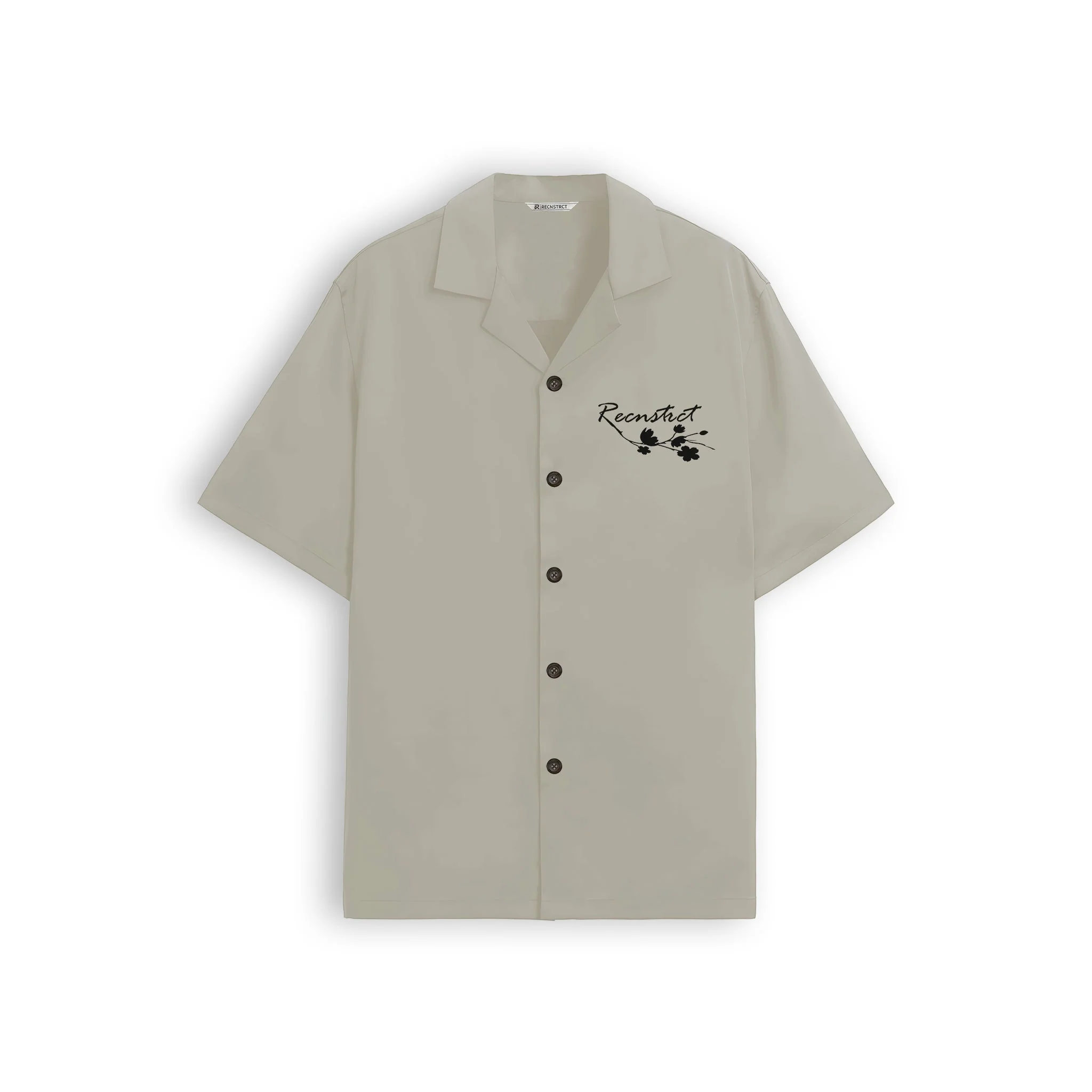 Bloom Bright shirt - Cement grey - Image 2