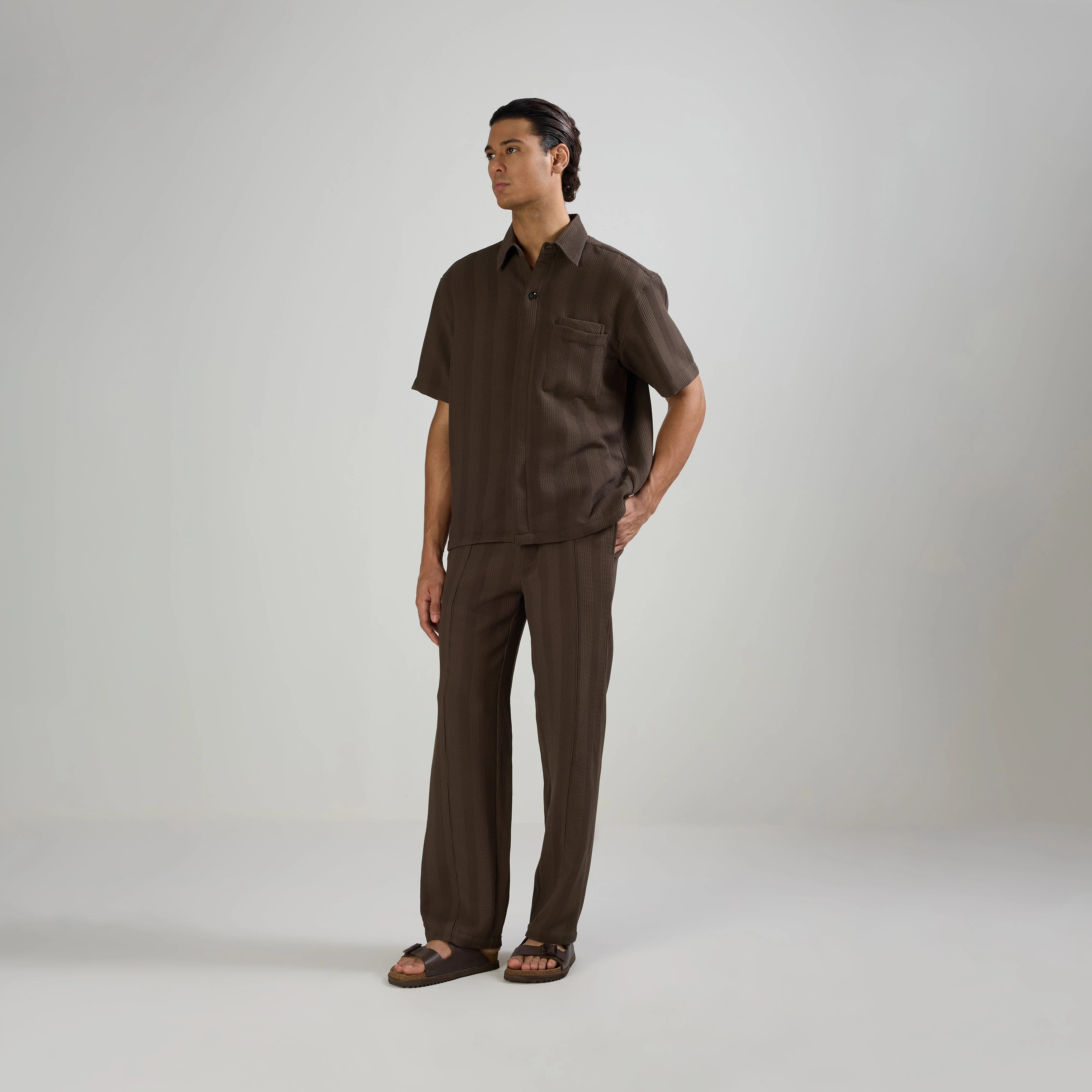 BMW SIGNATURE SHIRT - BROWN - Image 2