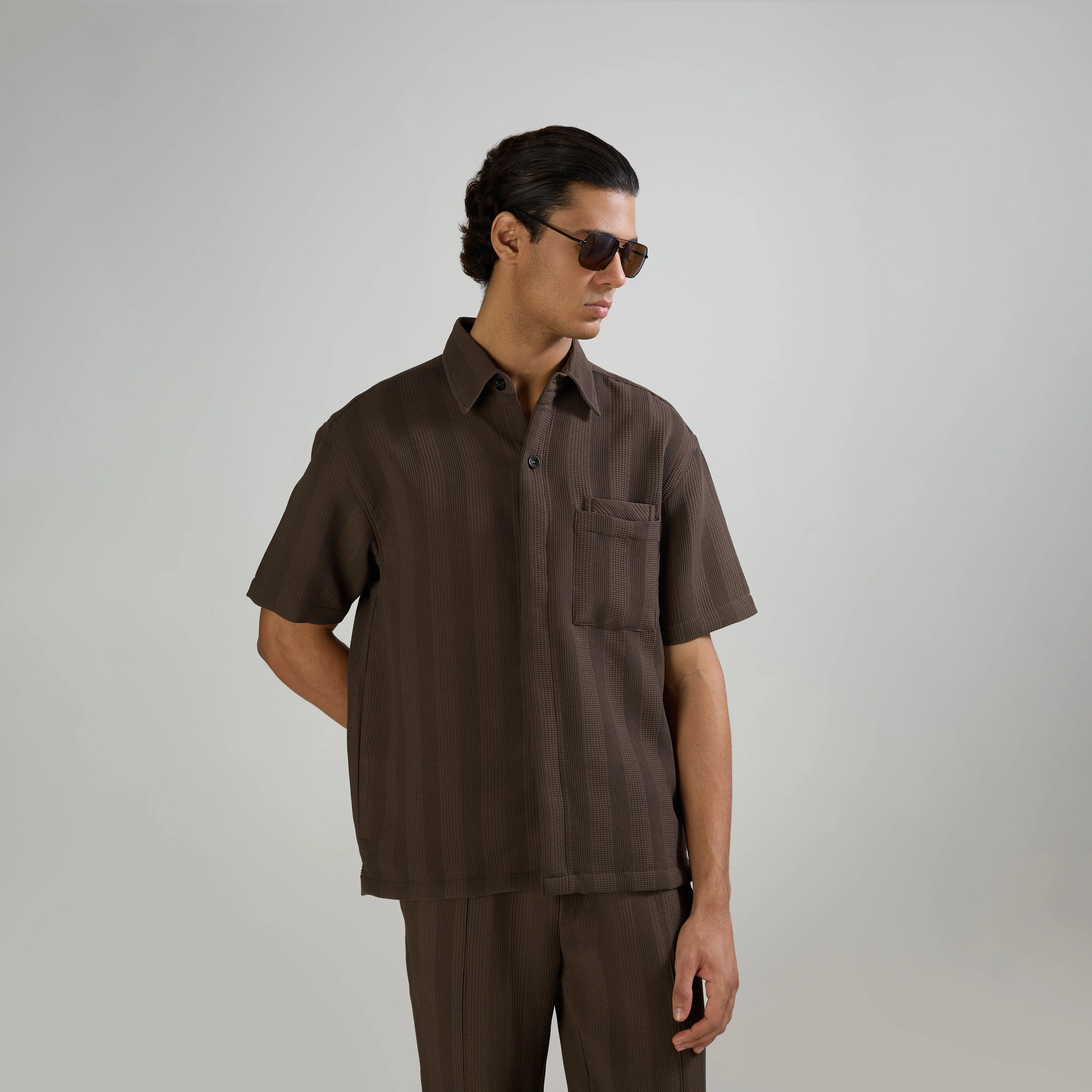BMW SIGNATURE SHIRT - BROWN - Image 3