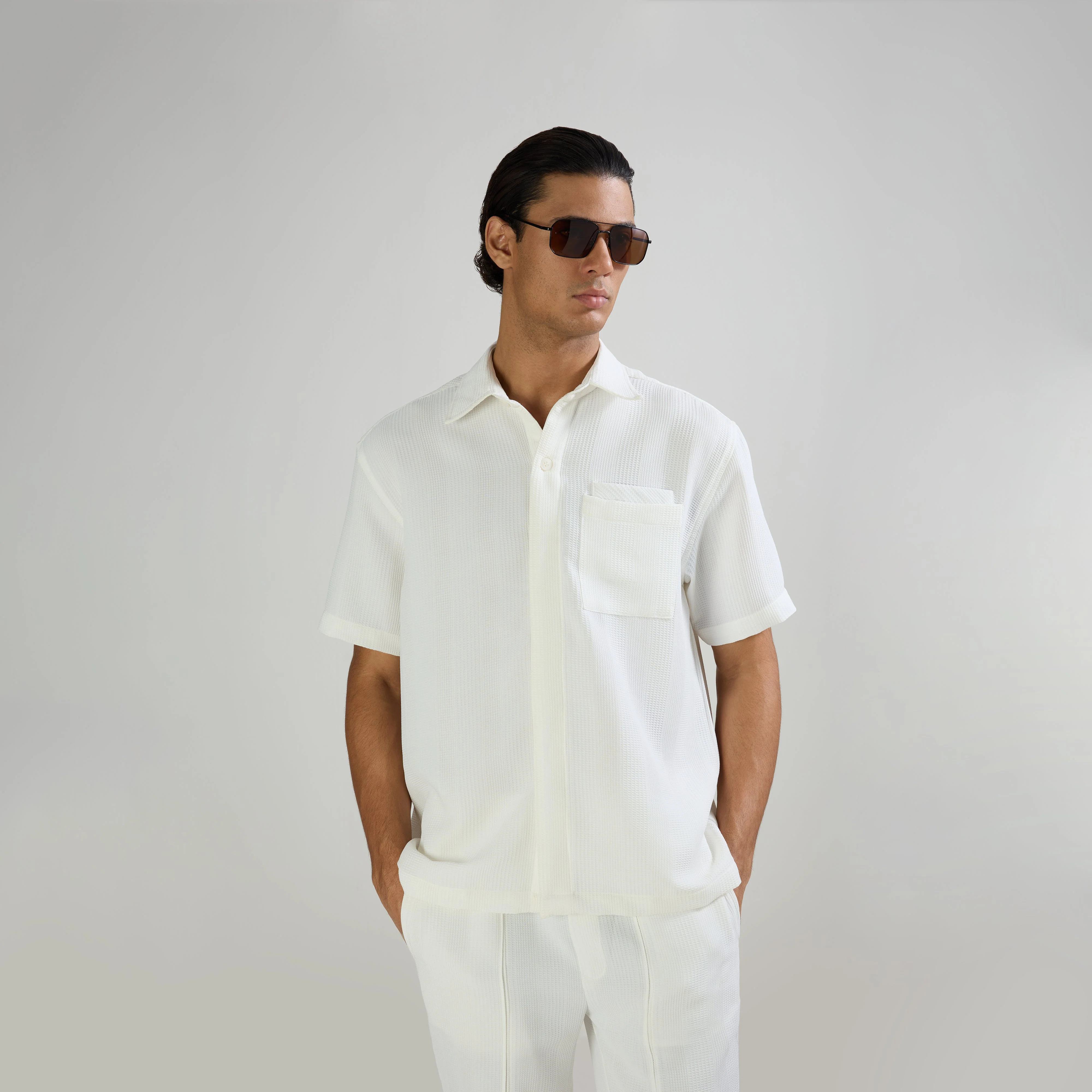 BMW SIGNATURE SHIRT - WHITE