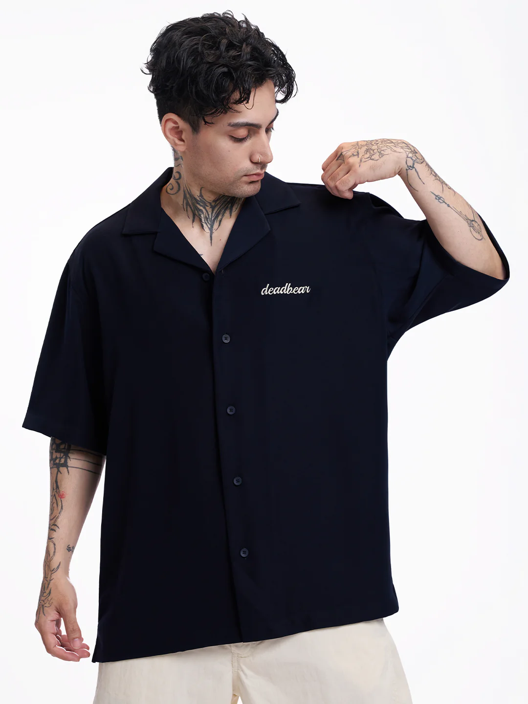 Bowling Shirt Navy 2.0 - Image 3