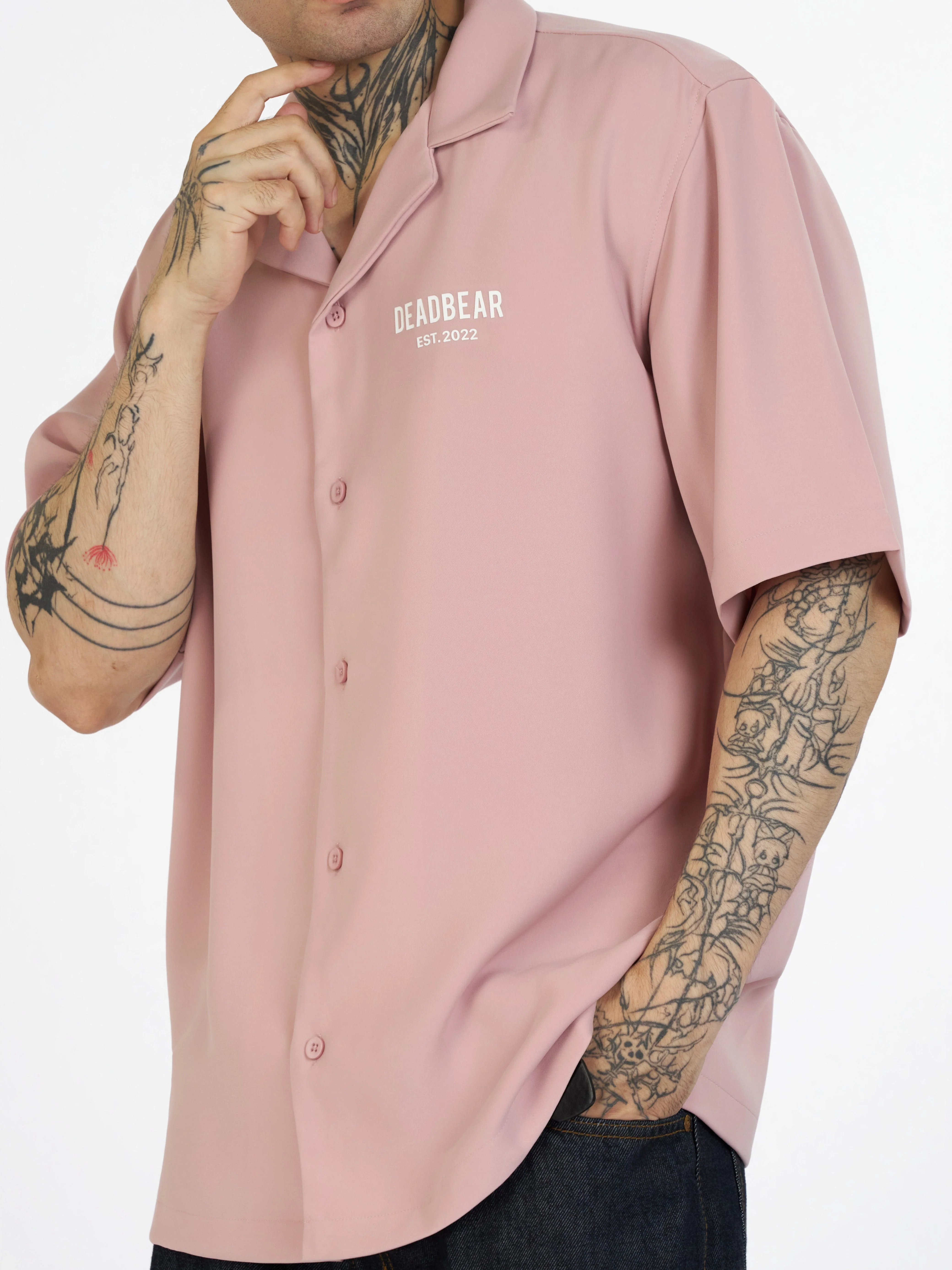 Bowling Shirt Pink - Image 5