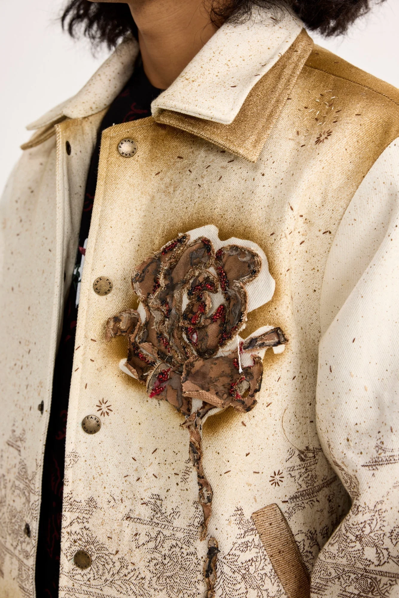 Burning Flower Handmade - Jacket - Image 3