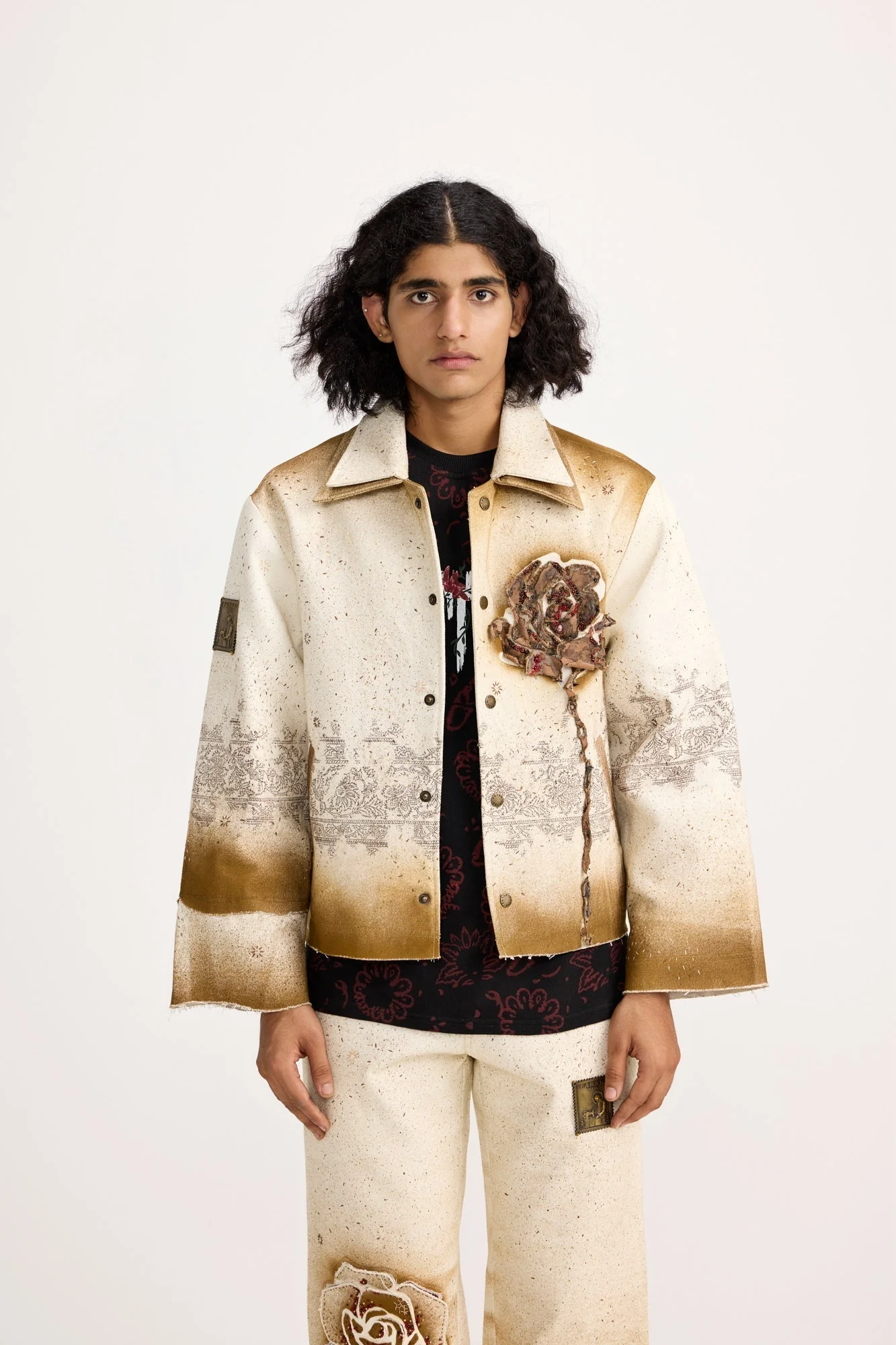 Burning Flower Handmade - Jacket - Image 4