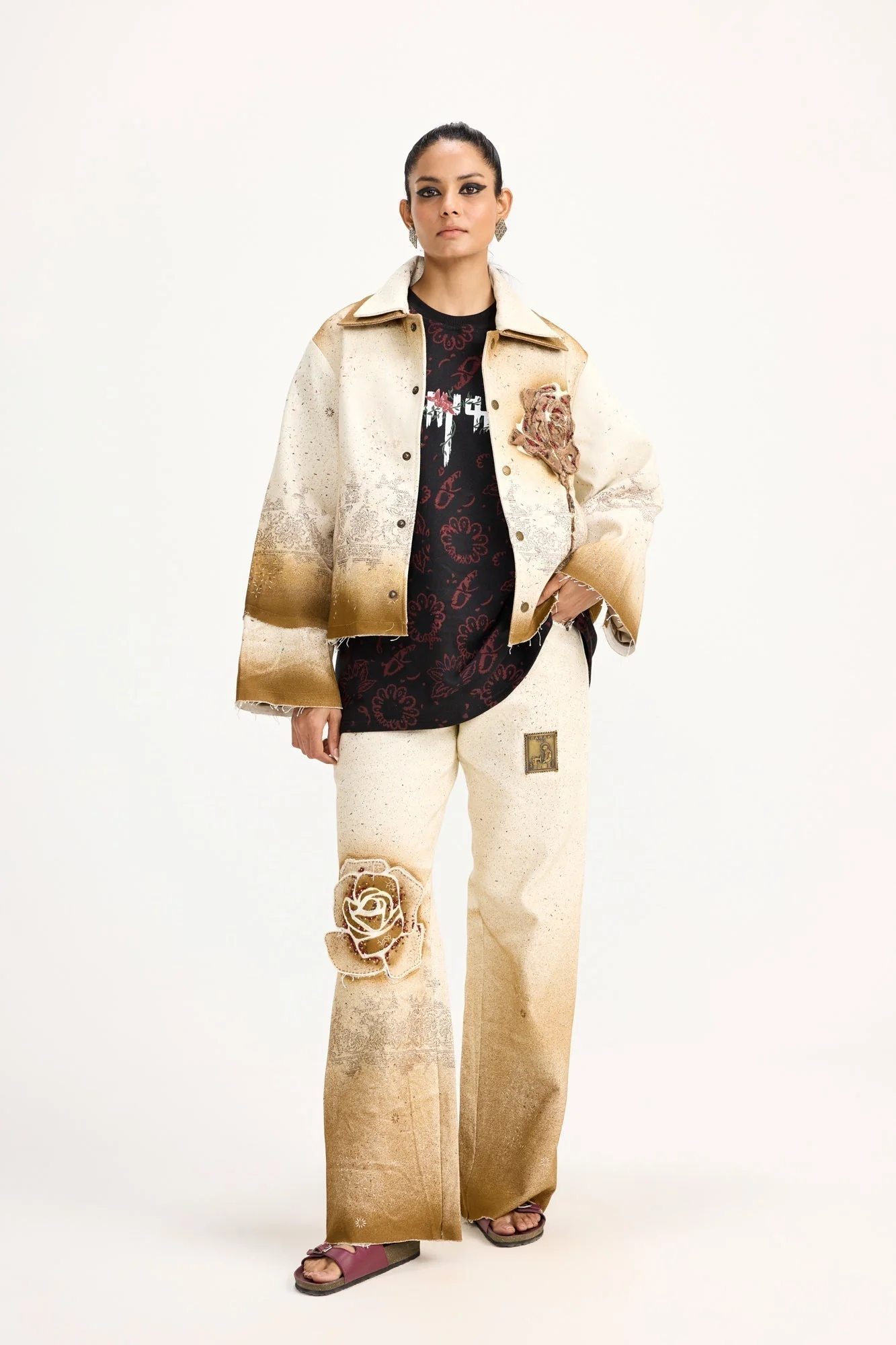 Burning Flower Handmade - Jacket - Image 5