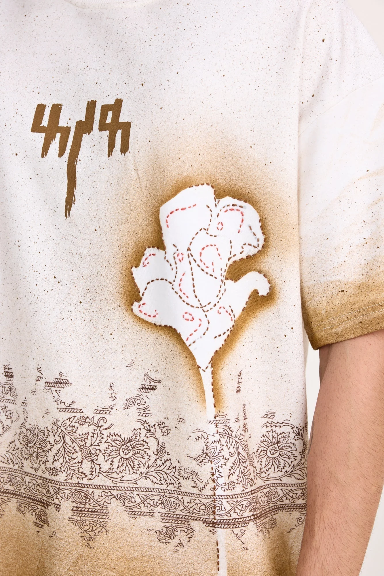 Burning Flower Handmade - Tshirt - Image 5