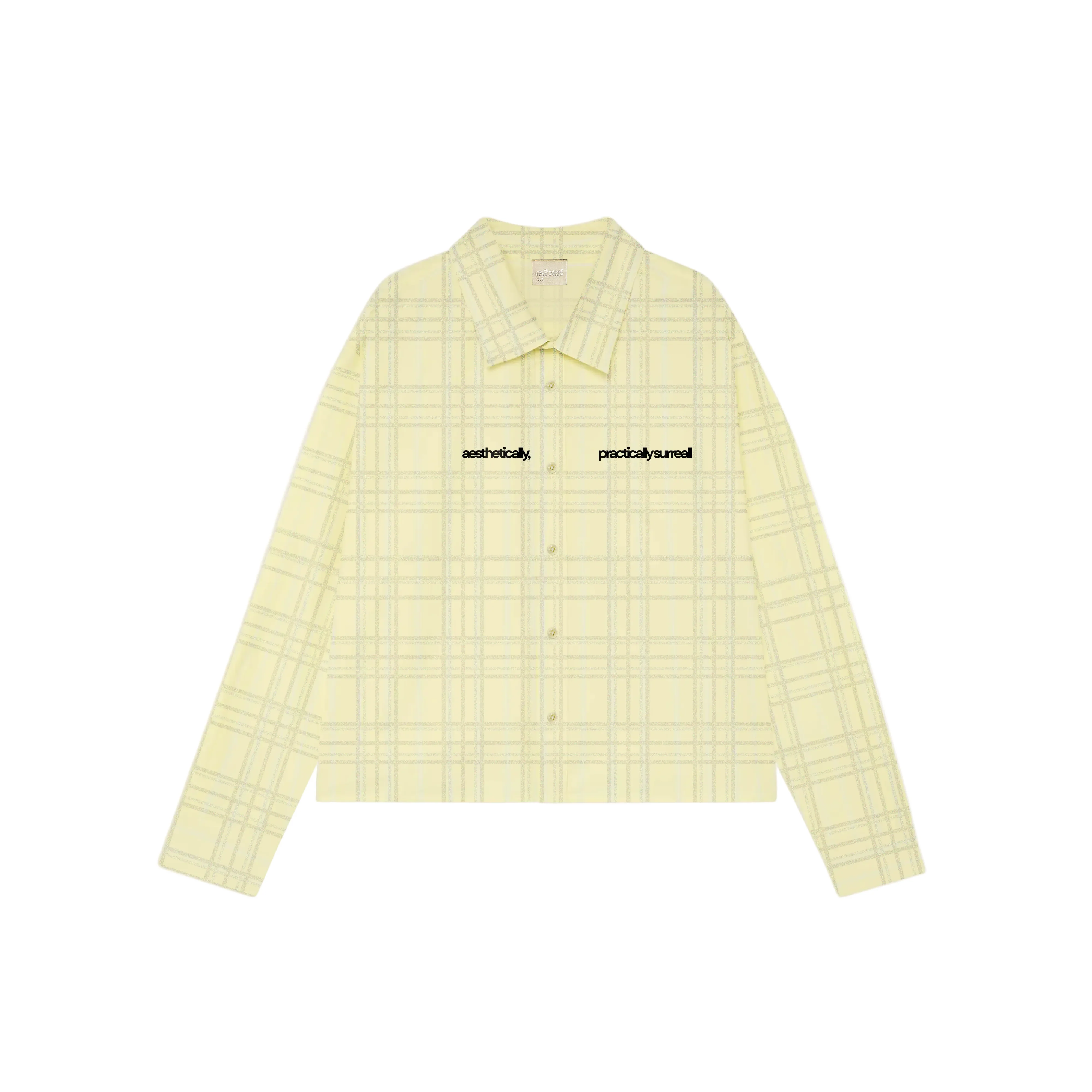 Burnt Toast Box Shirt | Pale Yellow - Image 2