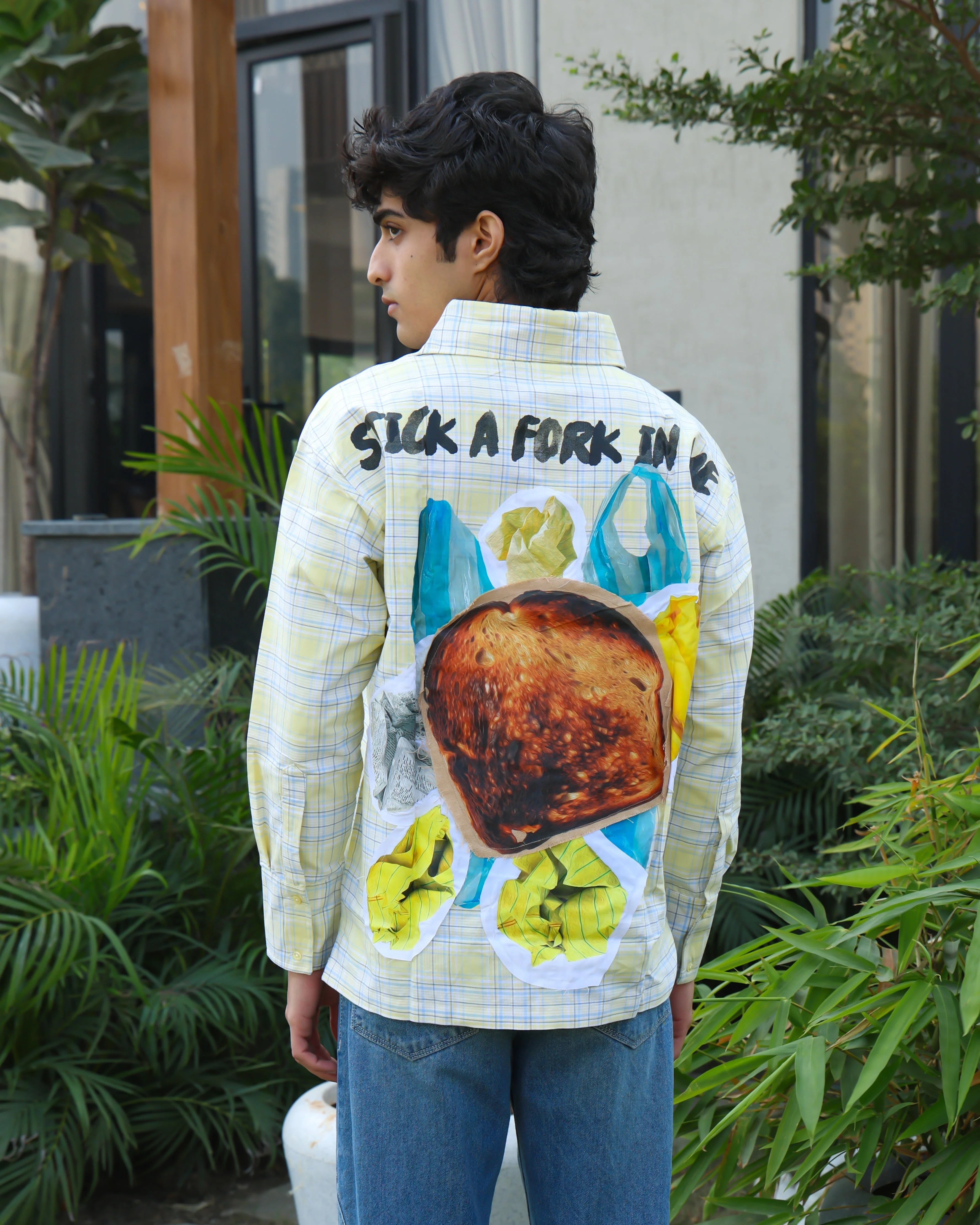 Burnt Toast Box Shirt | Pale Yellow - Image 5