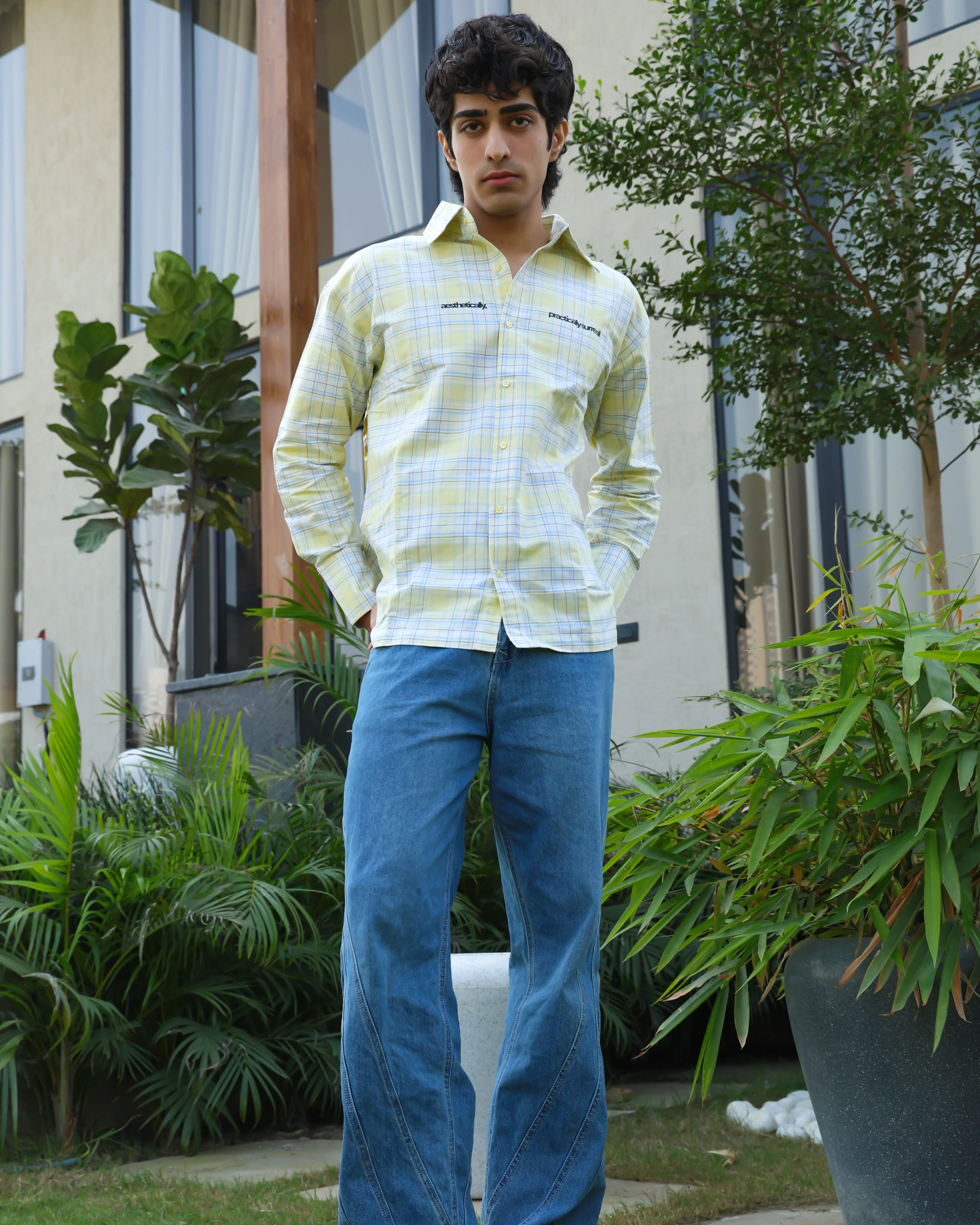 Burnt Toast Box Shirt | Pale Yellow - Image 6