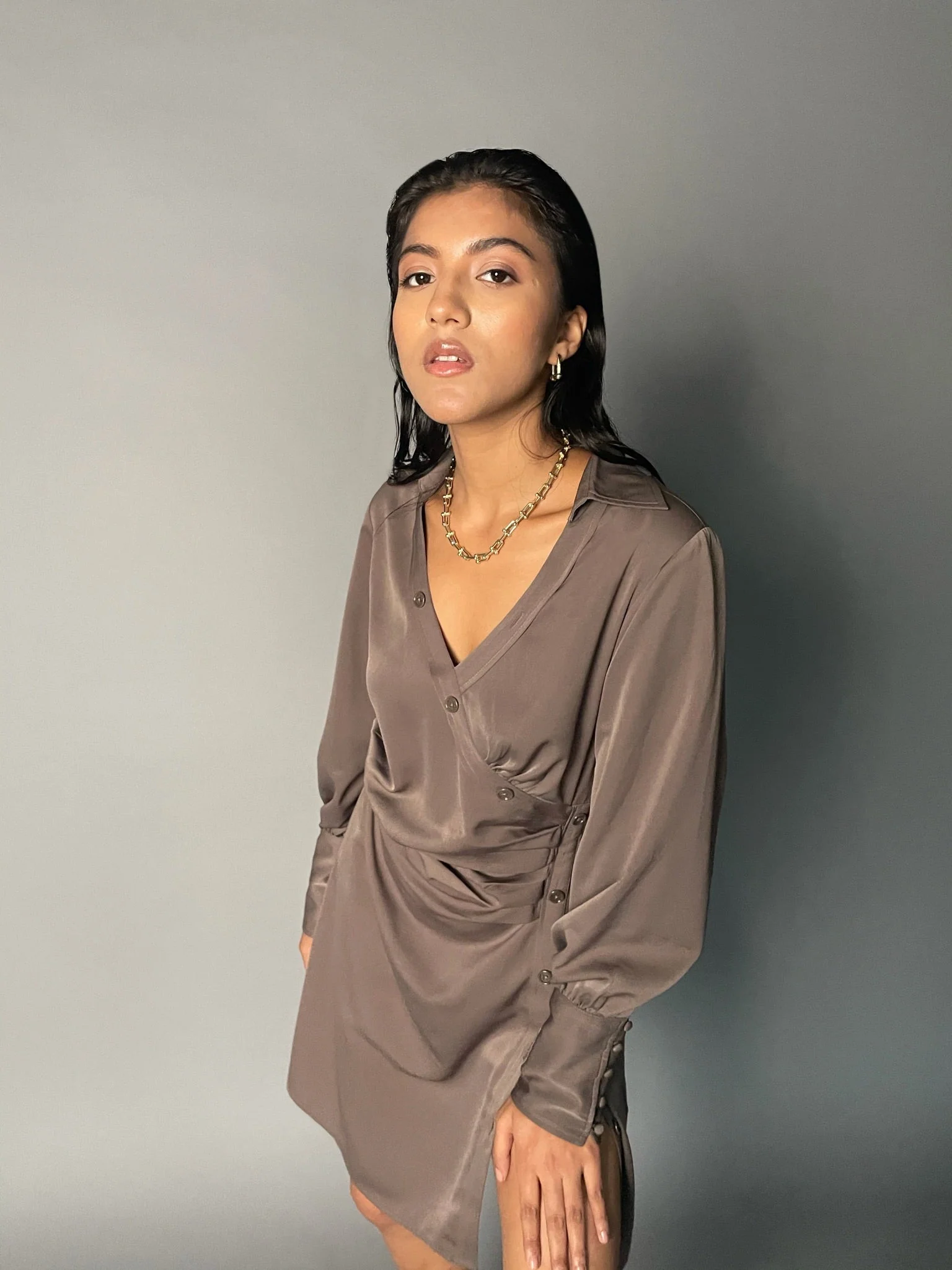 BUTTON UP/ DOWN DRESS - Image 2