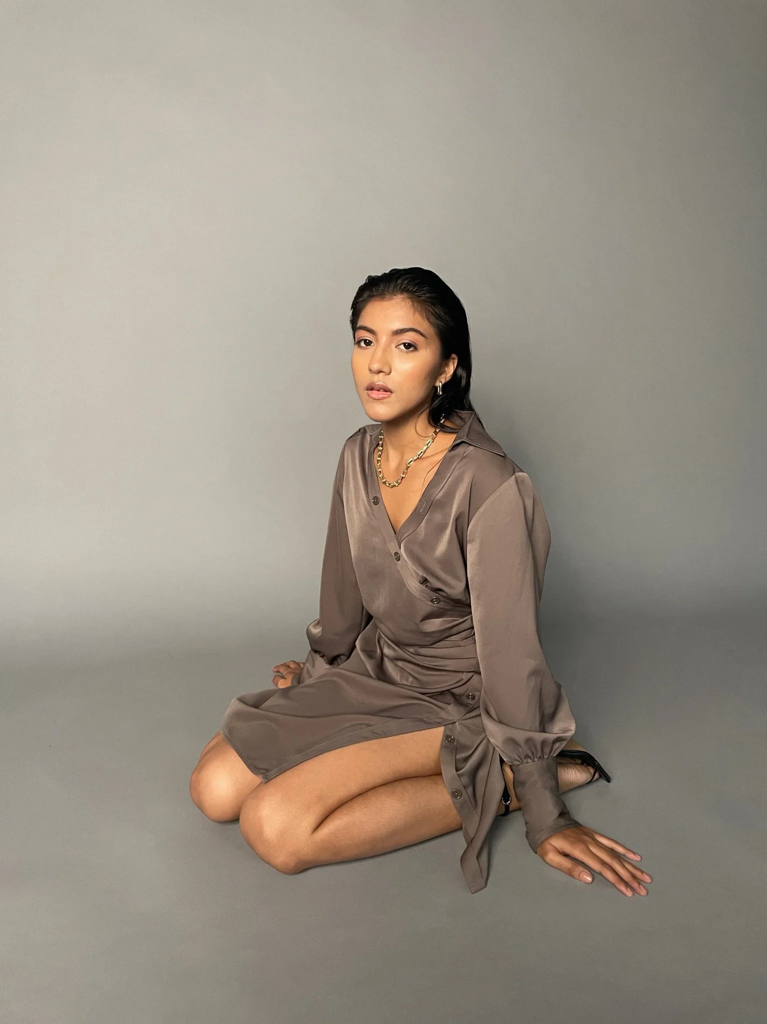 BUTTON UP/ DOWN DRESS - Image 3