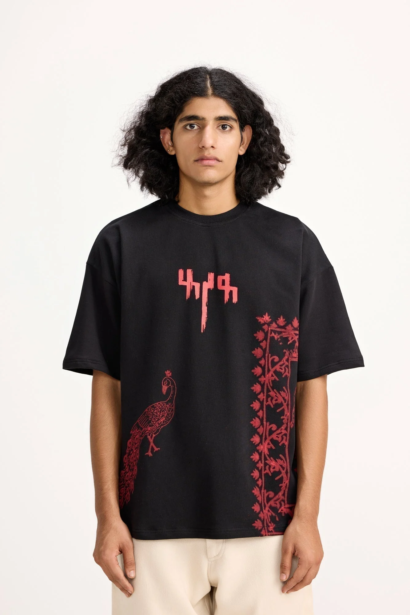 "By My Side" Block Print - Tshirt - Image 3