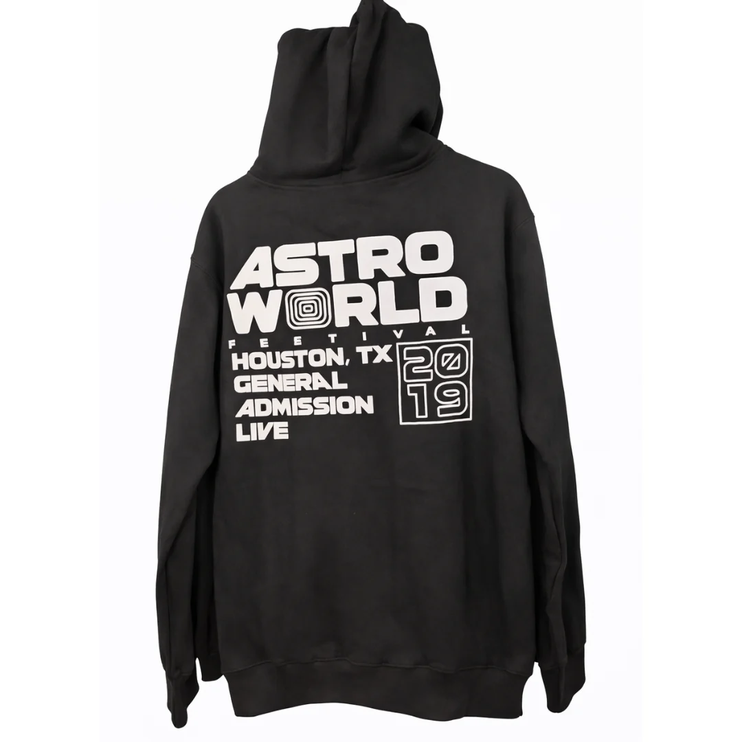 Travis Scott Astrofest Staff Hoodie Black - Image 2