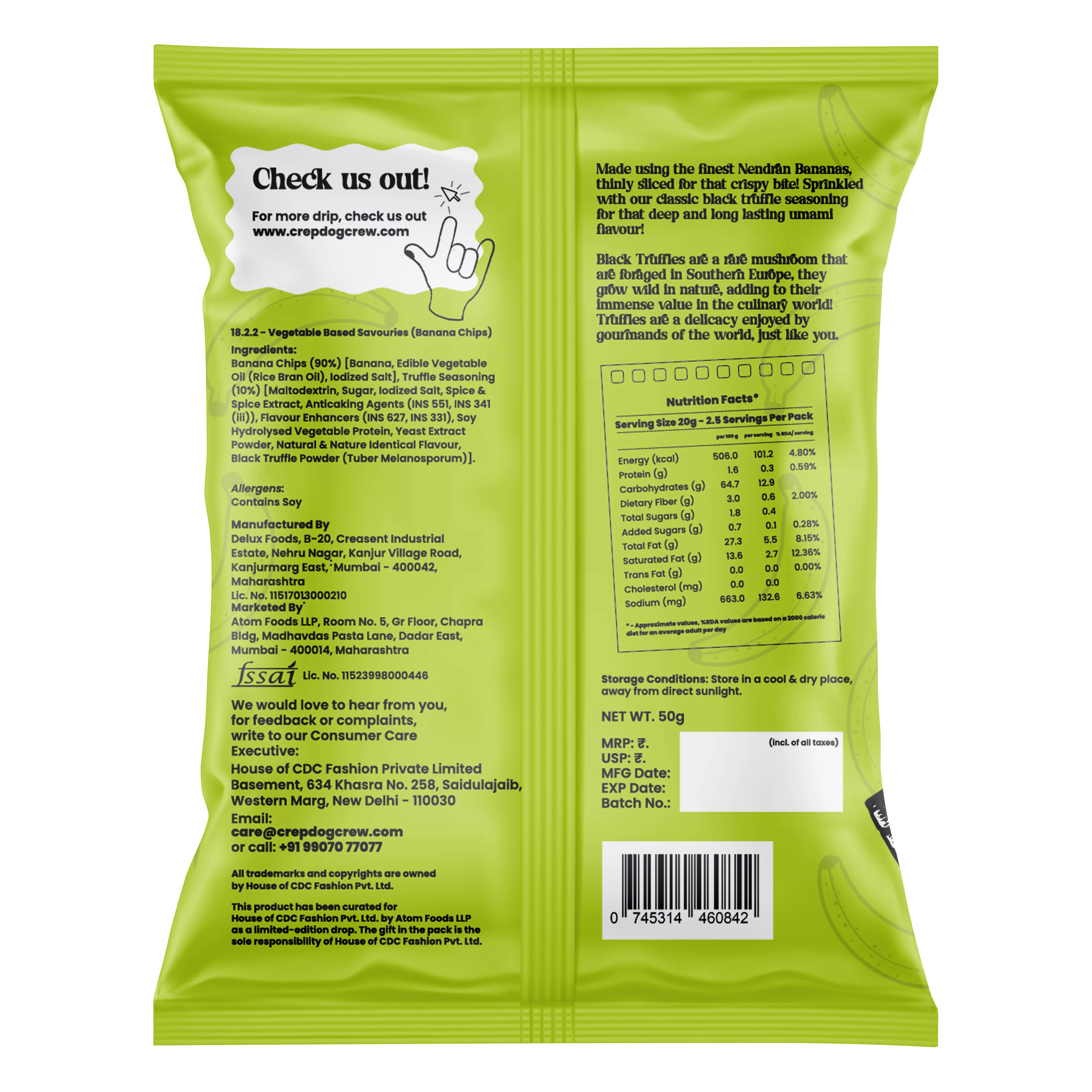 TRUFFLE BANANA CHIPS - Image 5