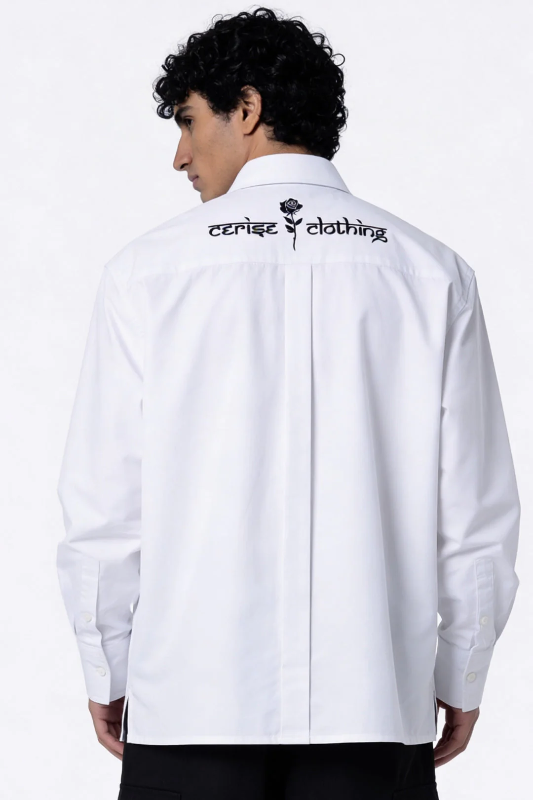CERISE SIGNATURE SHIRT - WHITE - Image 5