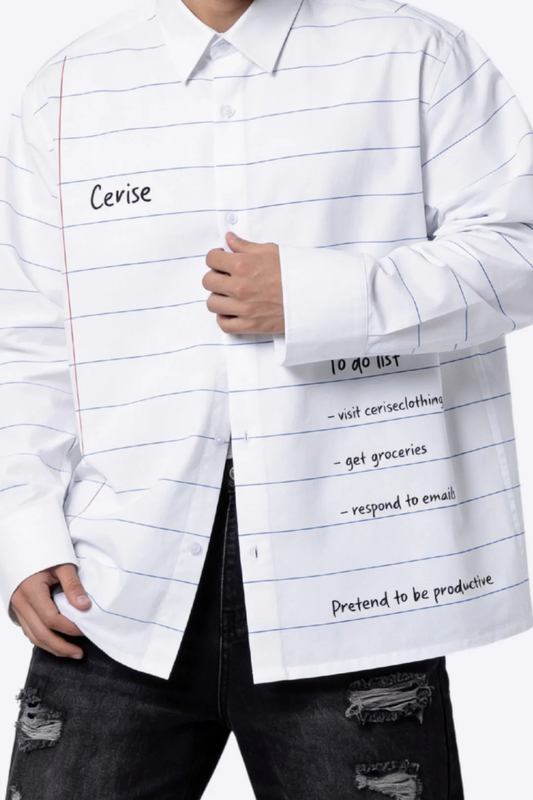 CERISE TO DO LIST SHIRT - Image 5
