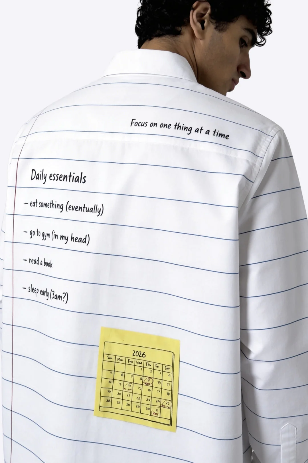 CERISE TO DO LIST SHIRT - Image 6