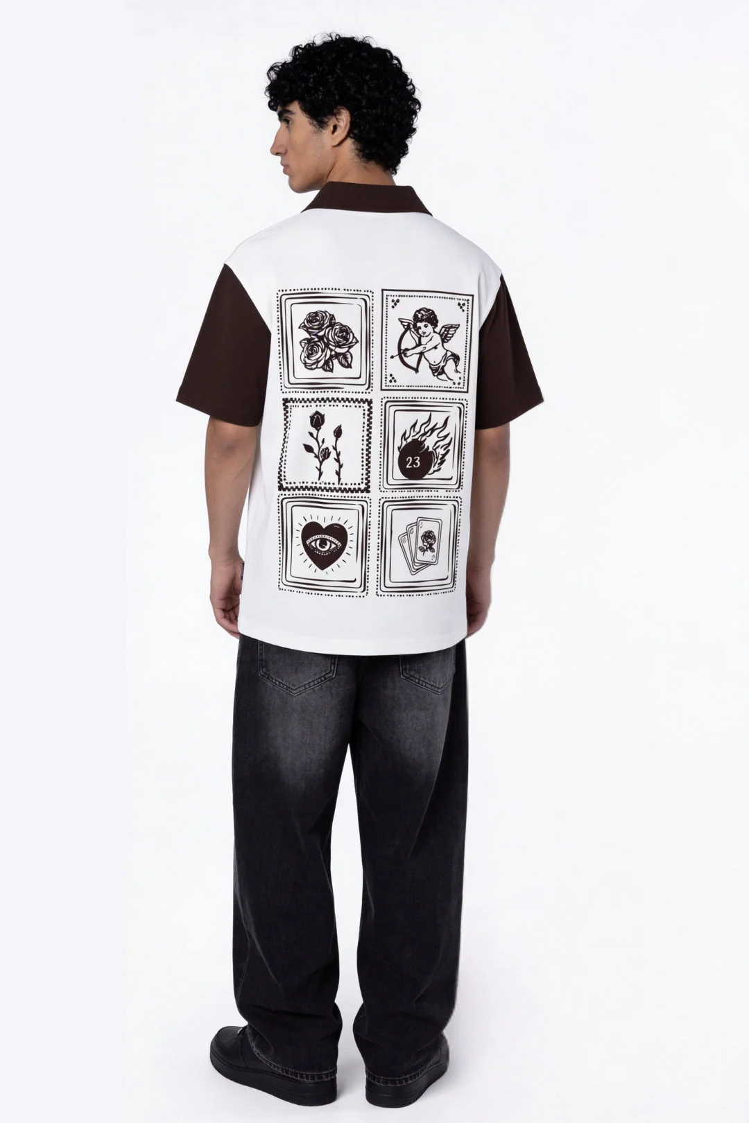 CERISE WILDCARD POLO TSHIRT - Image 3