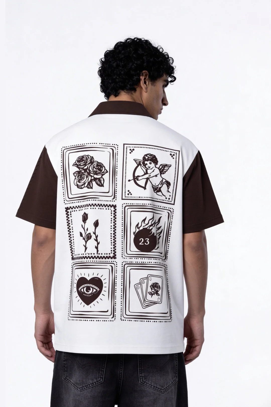 CERISE WILDCARD POLO TSHIRT - Image 5