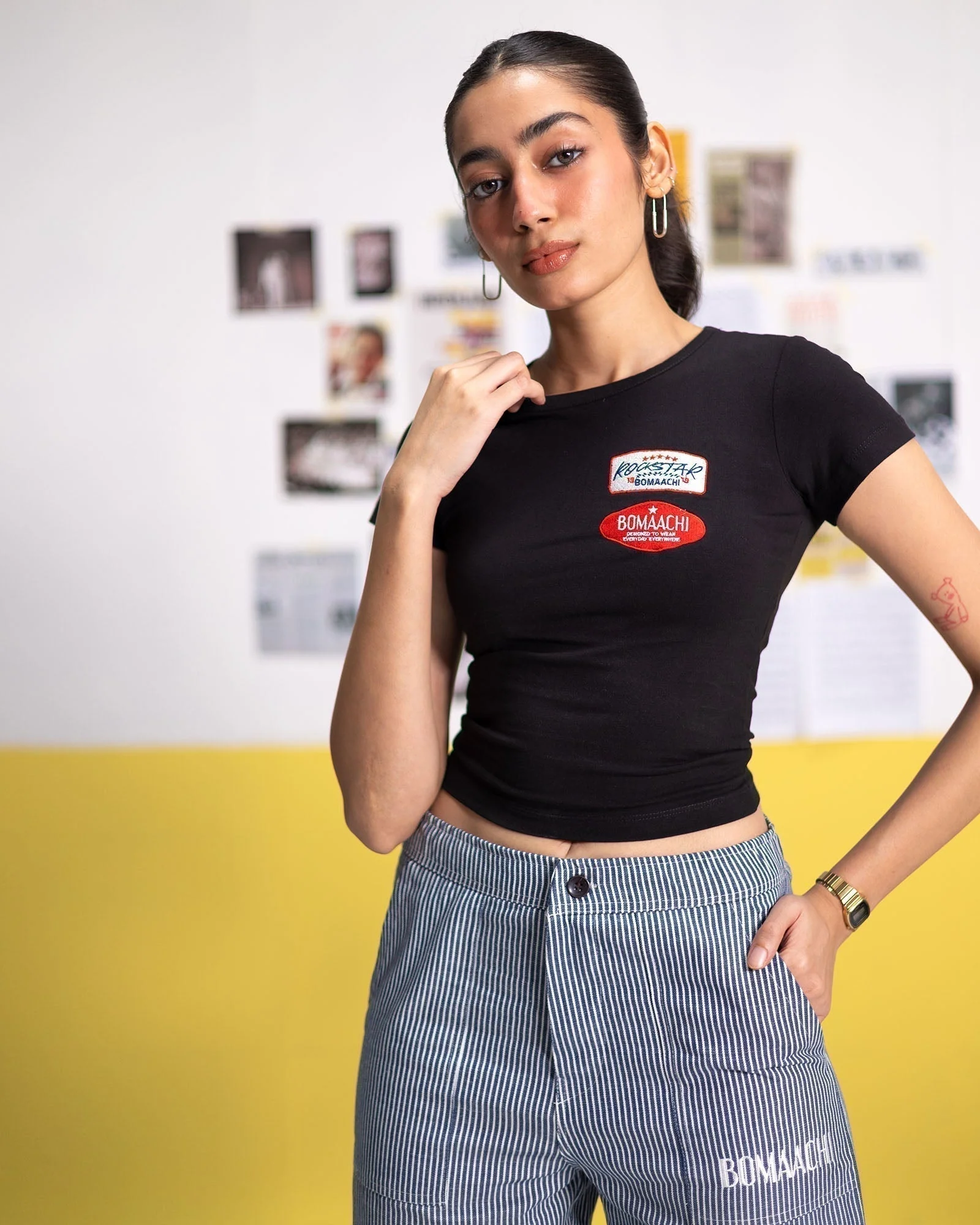 Certified Legend Black Crop Top - Image 5