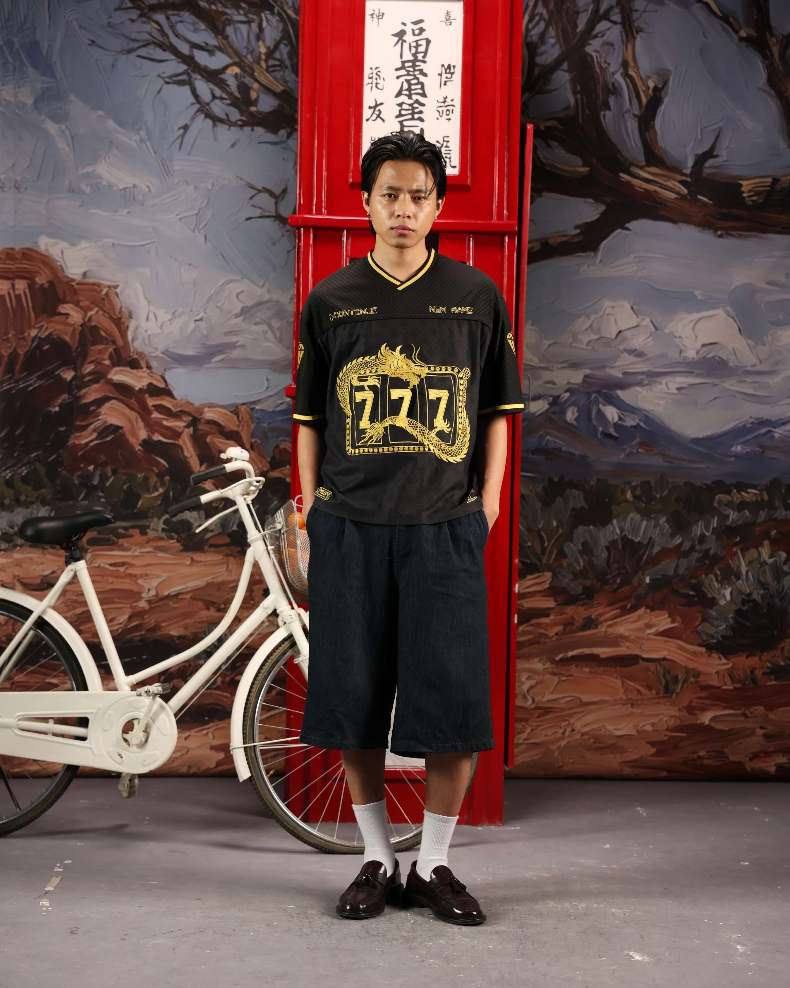 CHAKRA AND CHANCE - OVERSIZED FIT EMBROIDERED JERSEY - Image 11