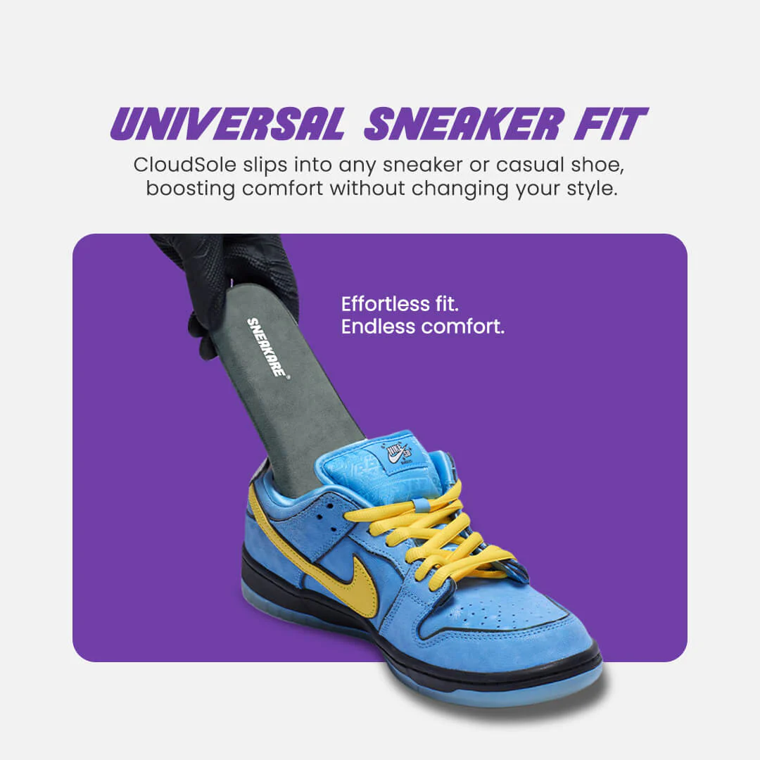 CloudSole Memory Foam Insoles (Small) - Image 4