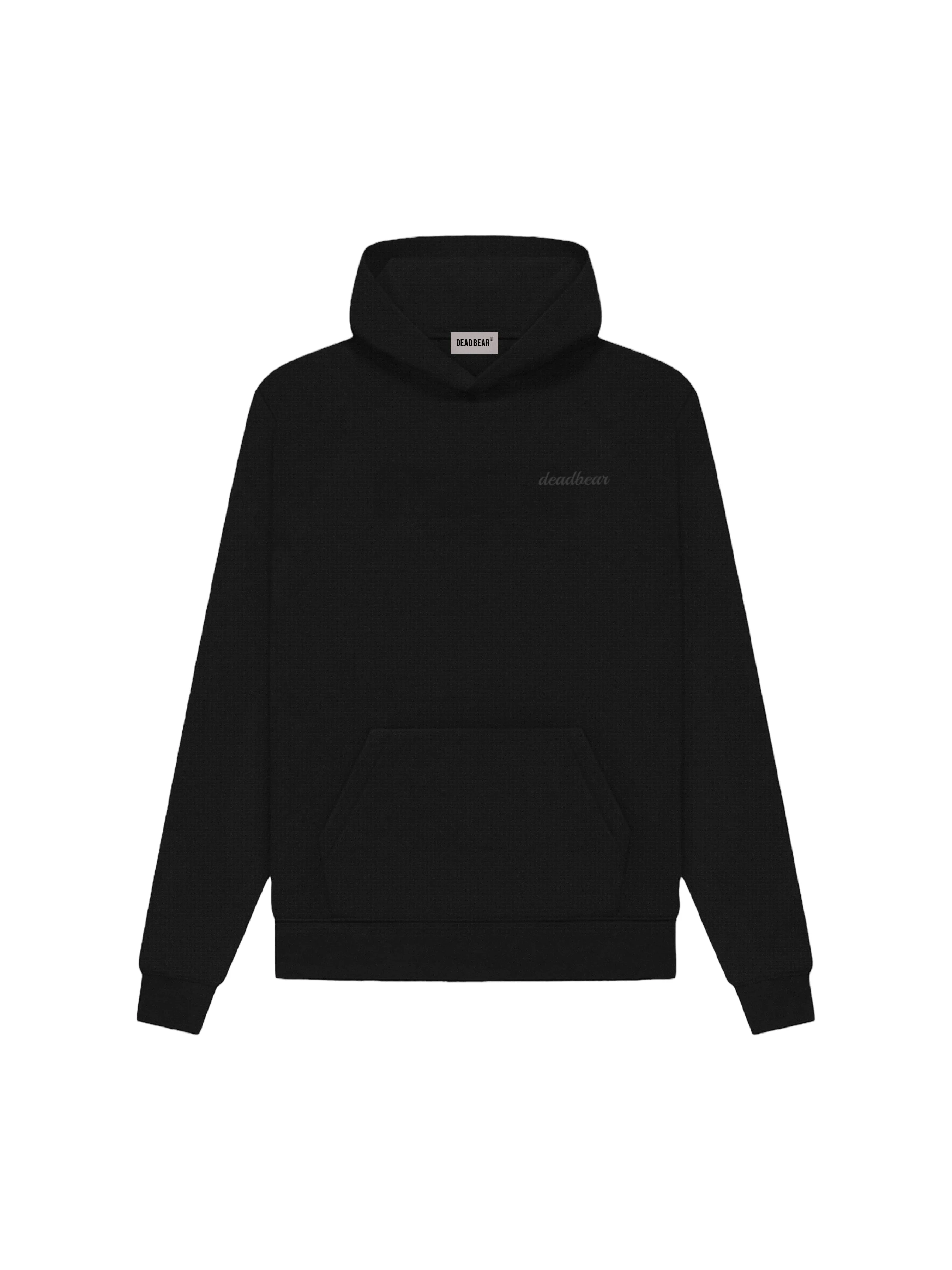 Co-ord Hoodie Black