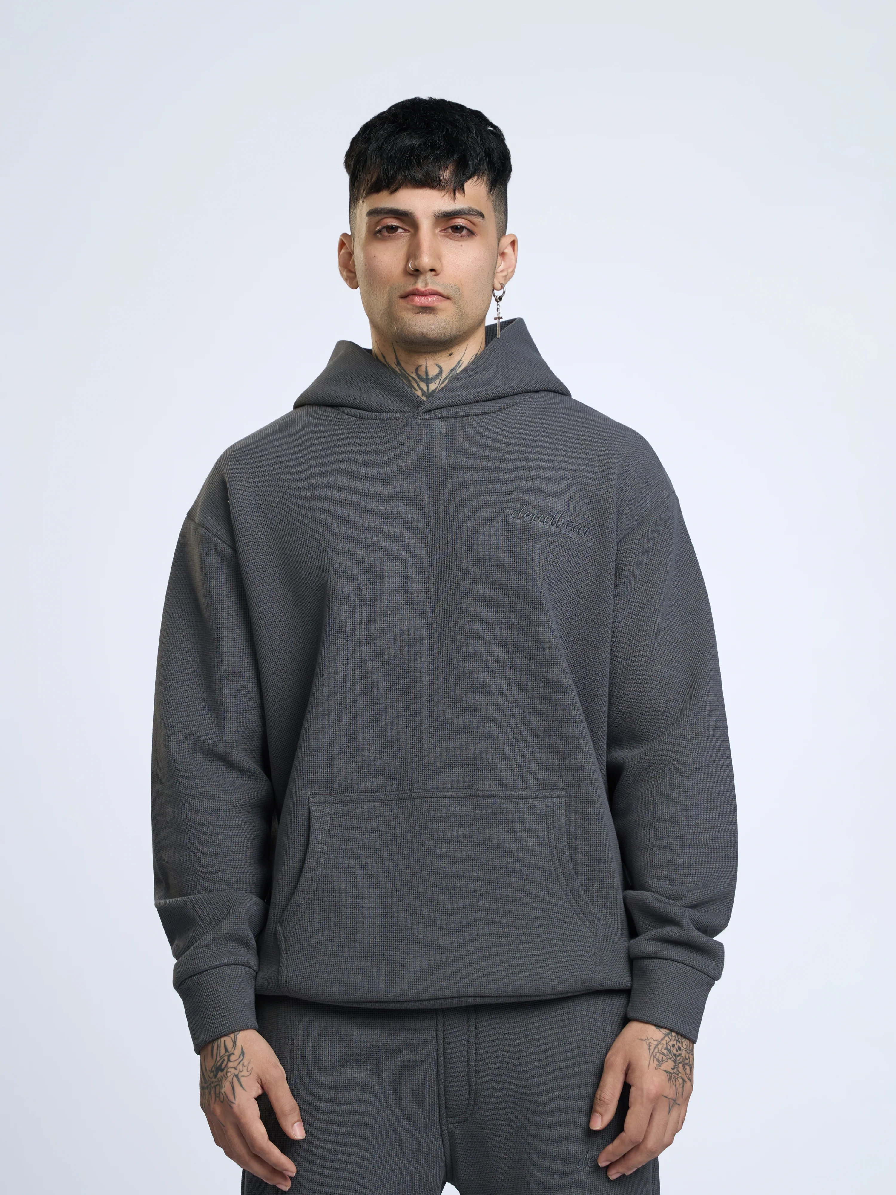 Co-ord Hoodie Grey - Image 3
