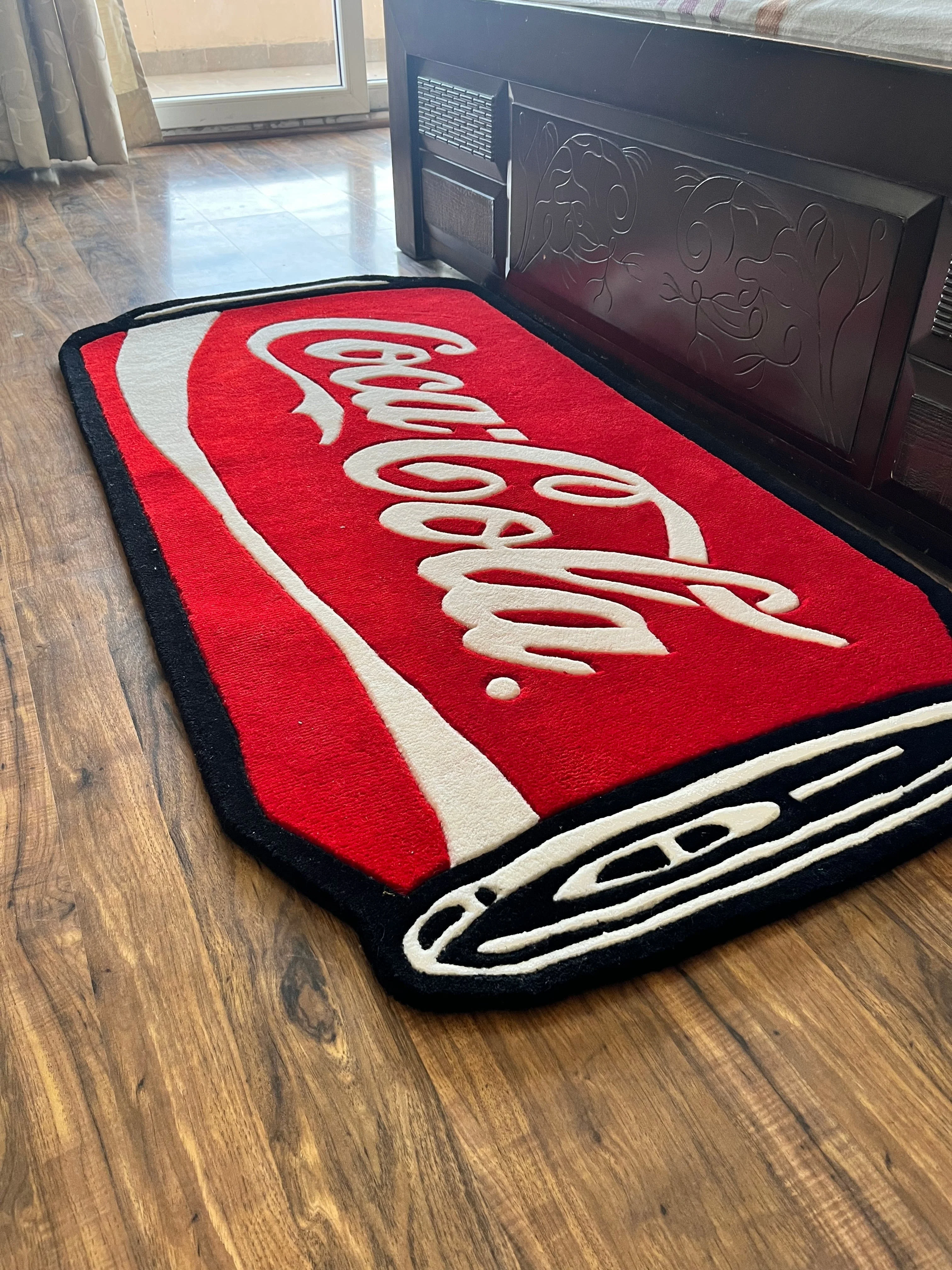 Cola Can Hand Tufted Custom Rug - Image 2
