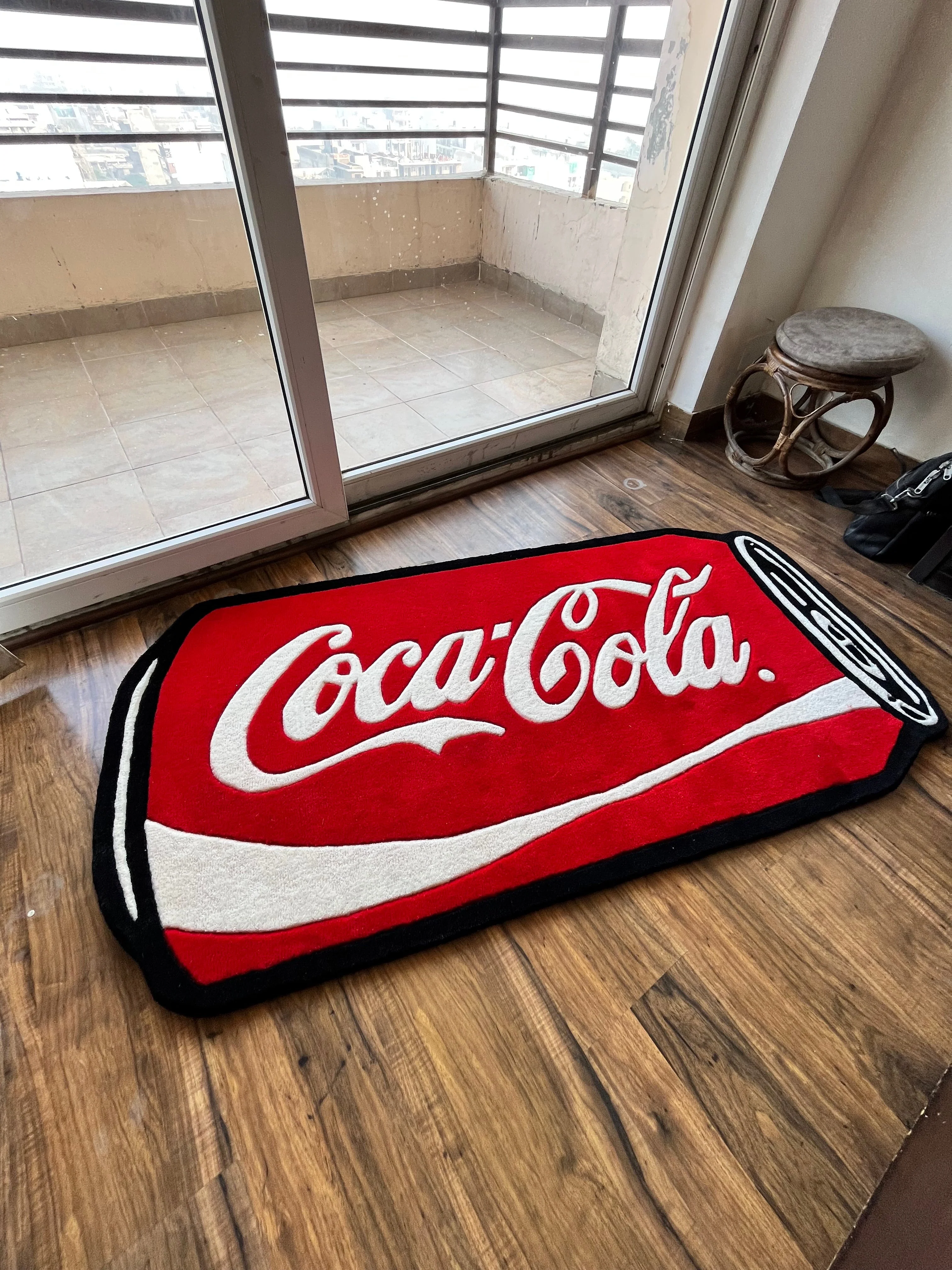 Cola Can Hand Tufted Custom Rug - Image 4