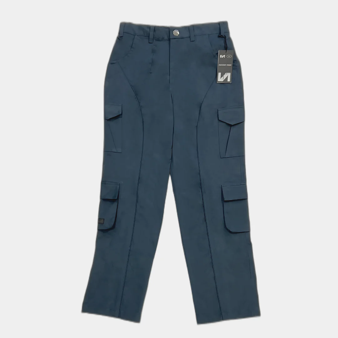 Combat Cargos - (Washed Blue)