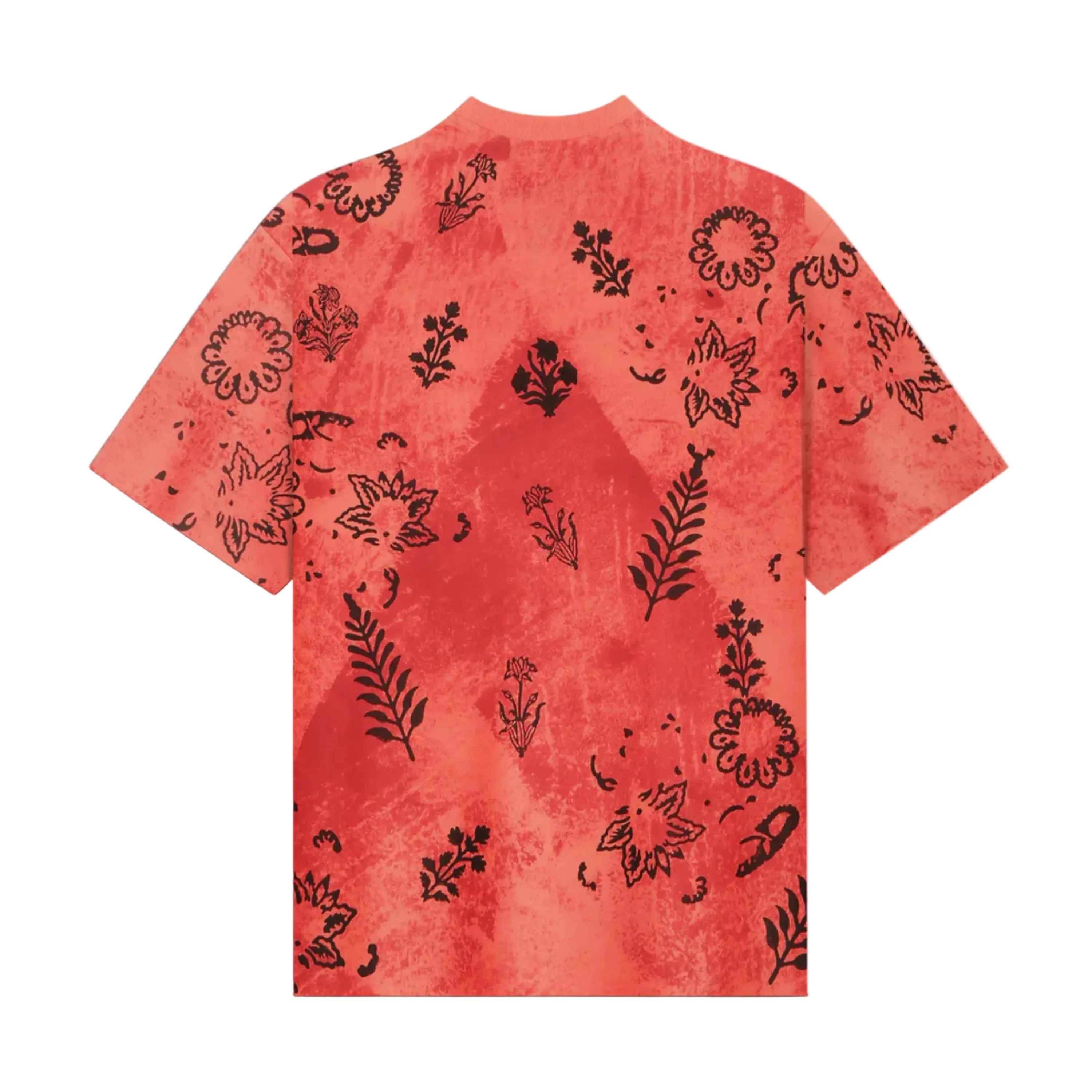 Coral Block Printed - Tshirt - Image 2
