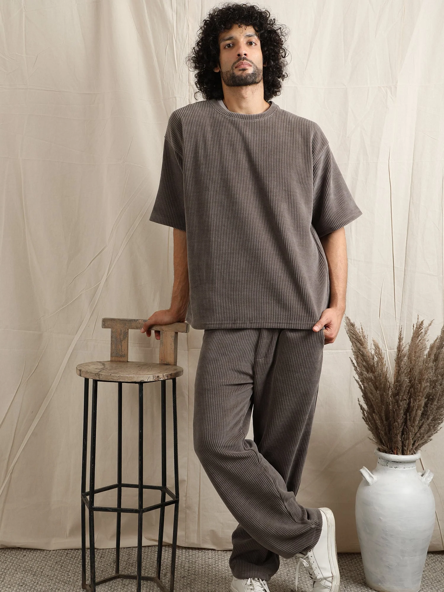 CORDUROY D.GREY PANT - Image 5
