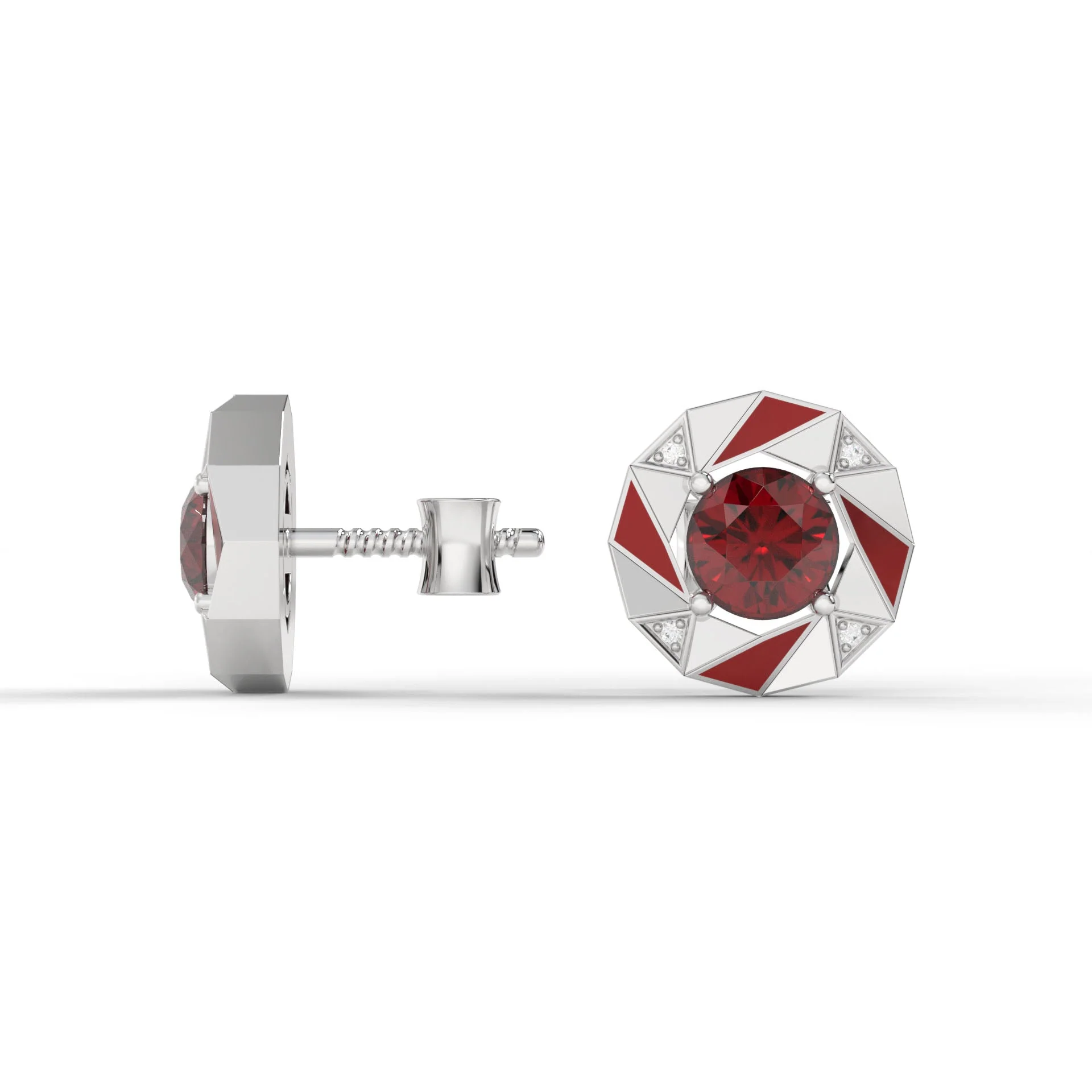 COSMIC STUDS (Red) - Image 2