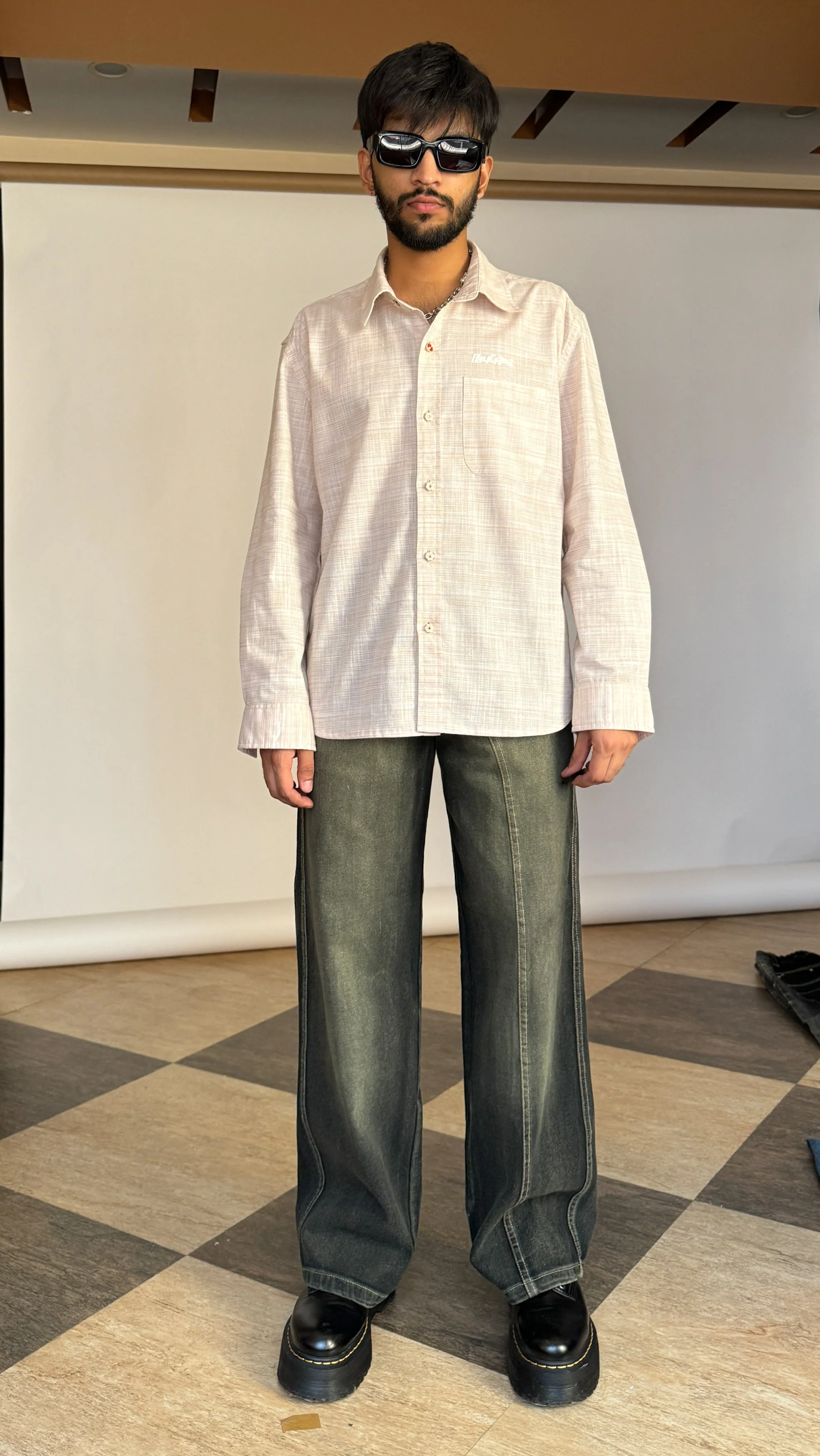 Cotton Antique Shirt - Cream RTW - Image 3
