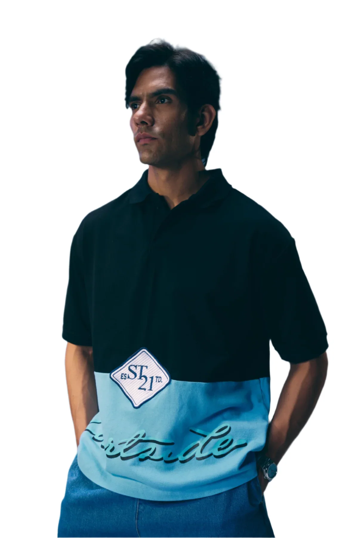 COURTSIDE PANELLED POLO - Image 2