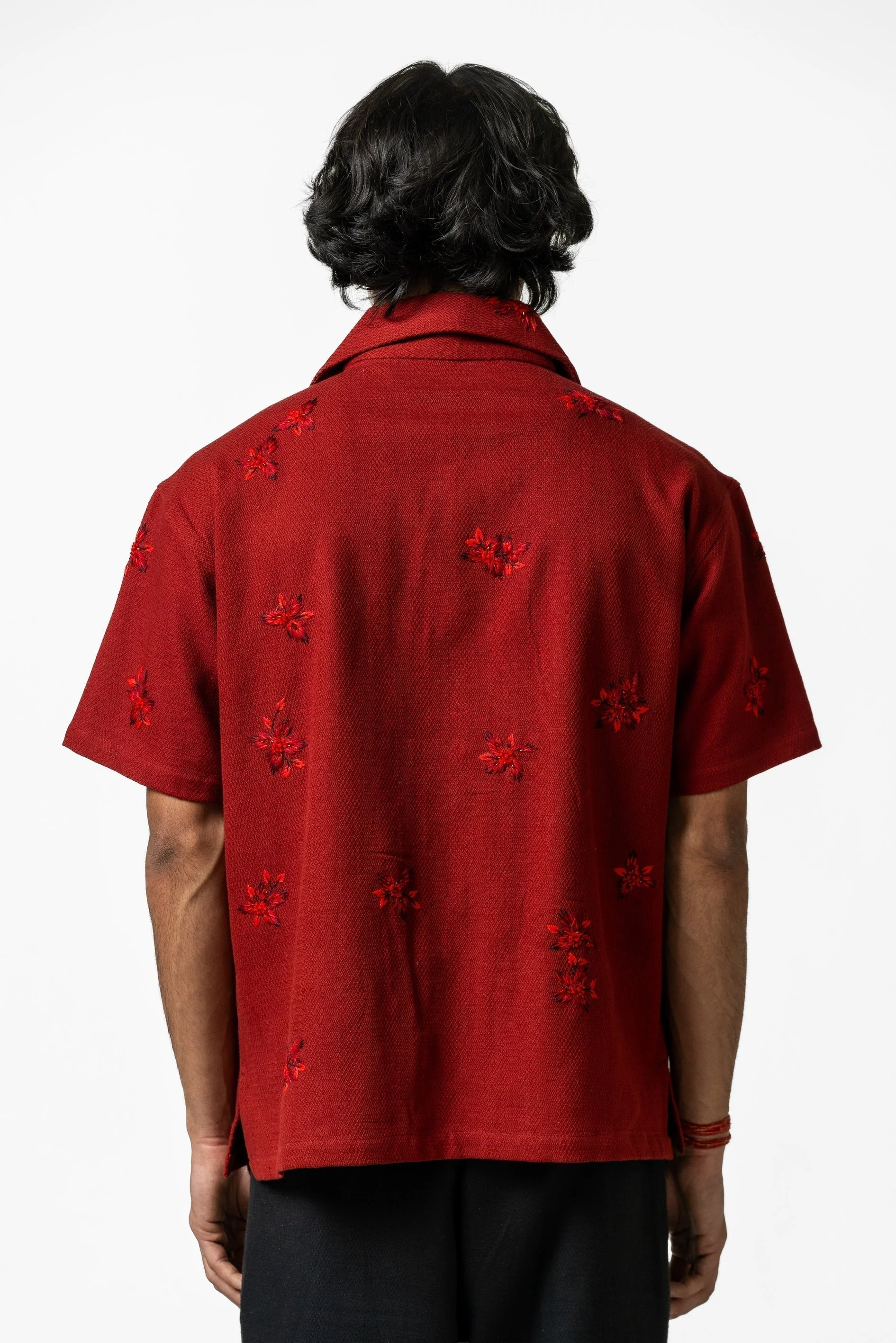 Crimson Handmade Shirt - Image 4