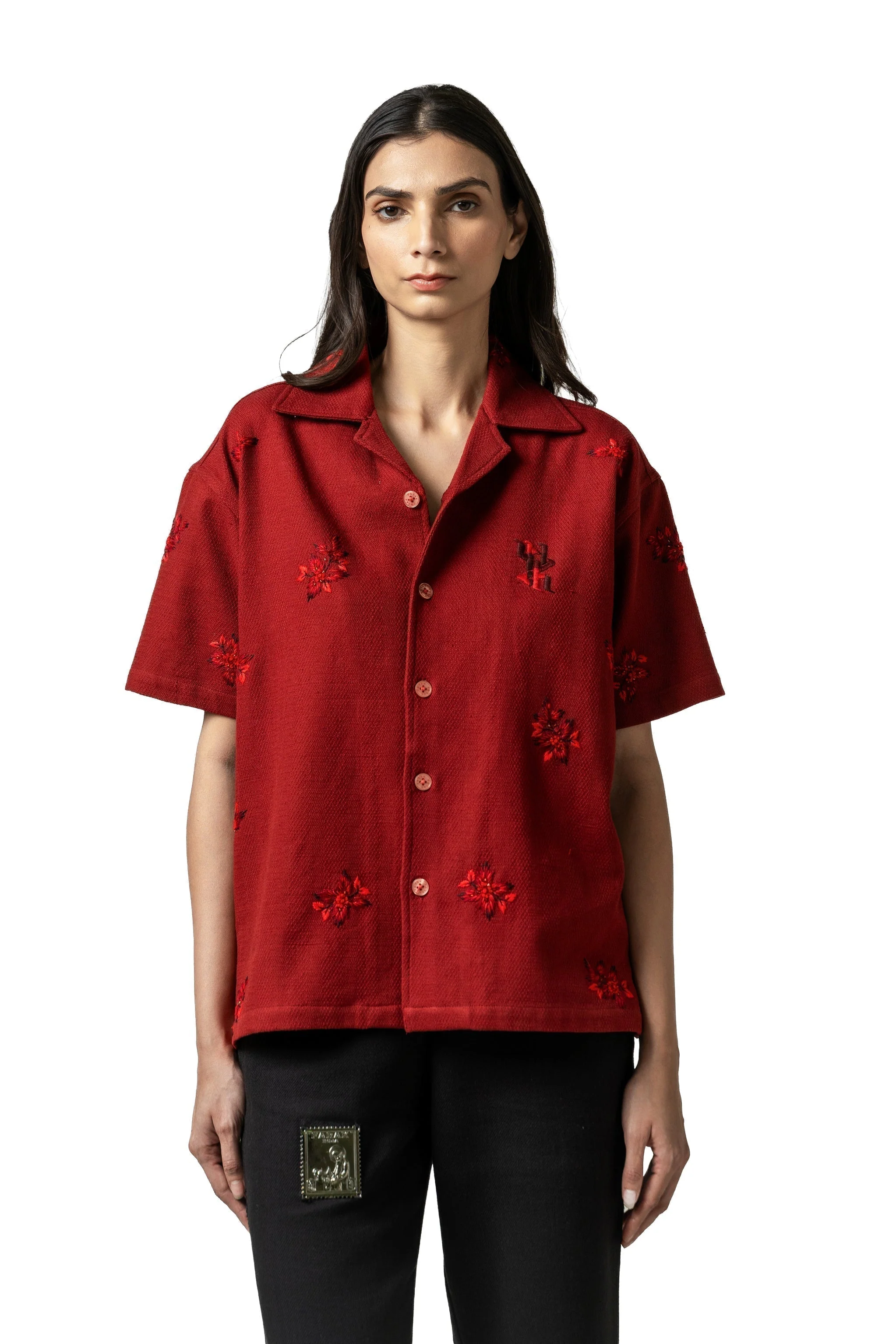 Crimson Handmade Shirt - Image 7