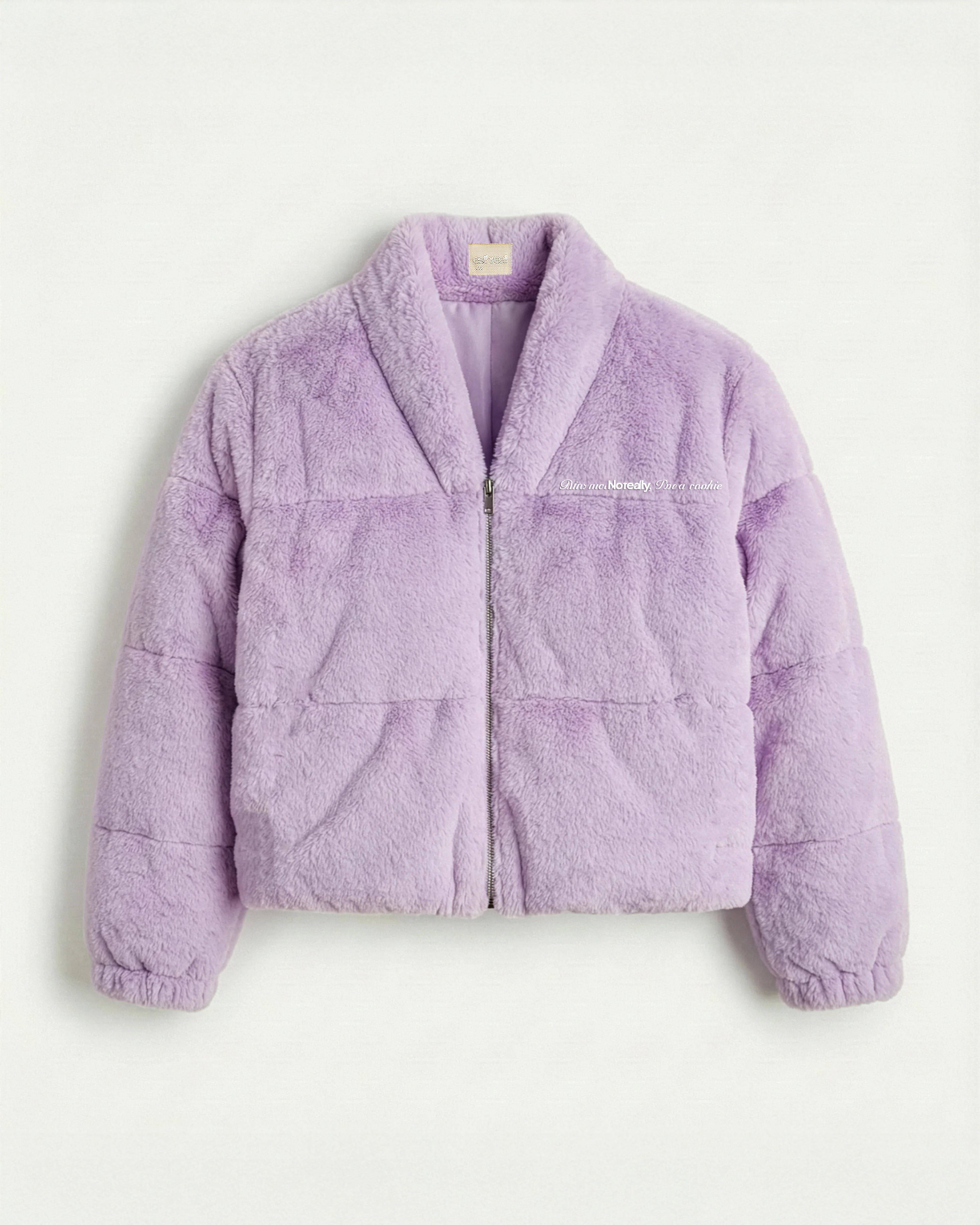Cushion Cookie Puff Jacket | Lavender - Image 2