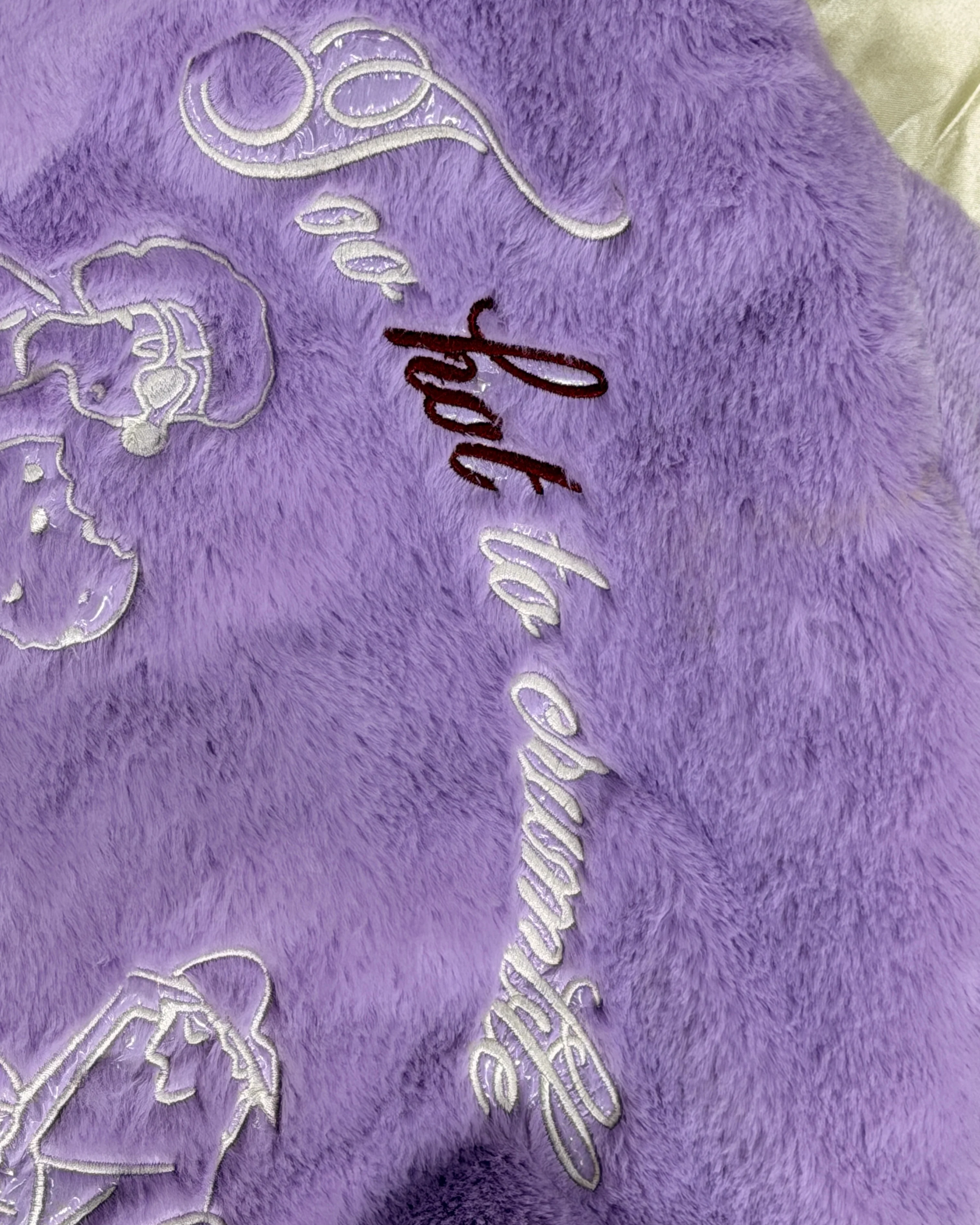 Cushion Cookie Puff Jacket | Lavender - Image 3