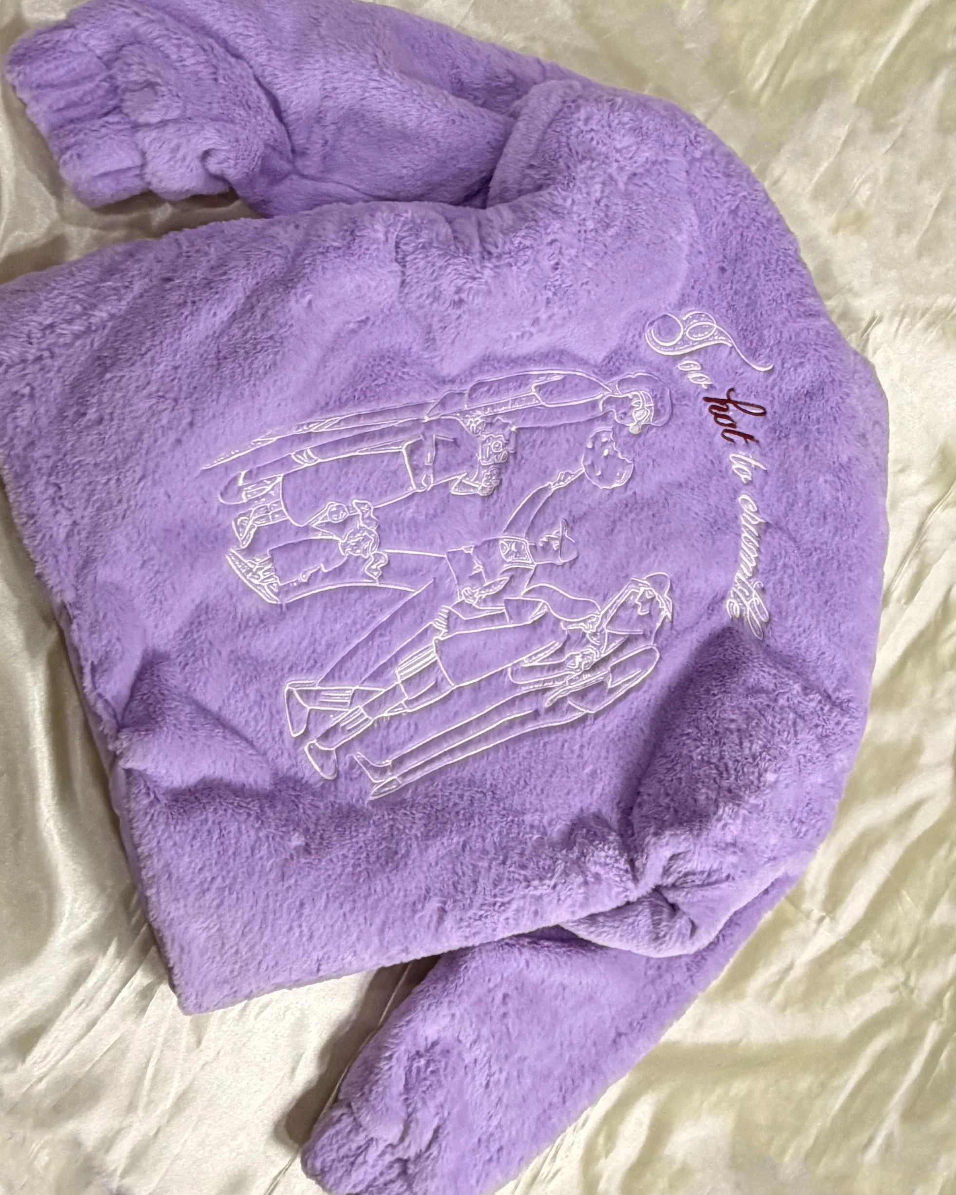 Cushion Cookie Puff Jacket | Lavender - Image 6